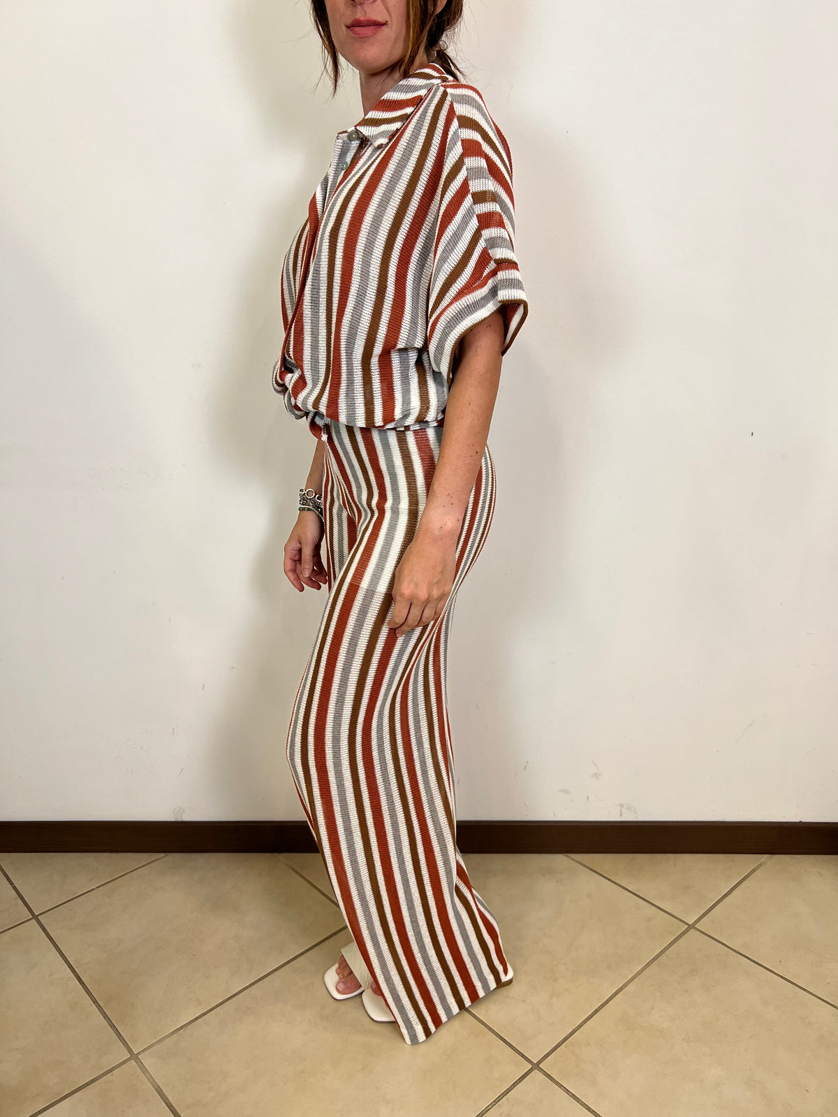Pantalone righe verticali - Haveone