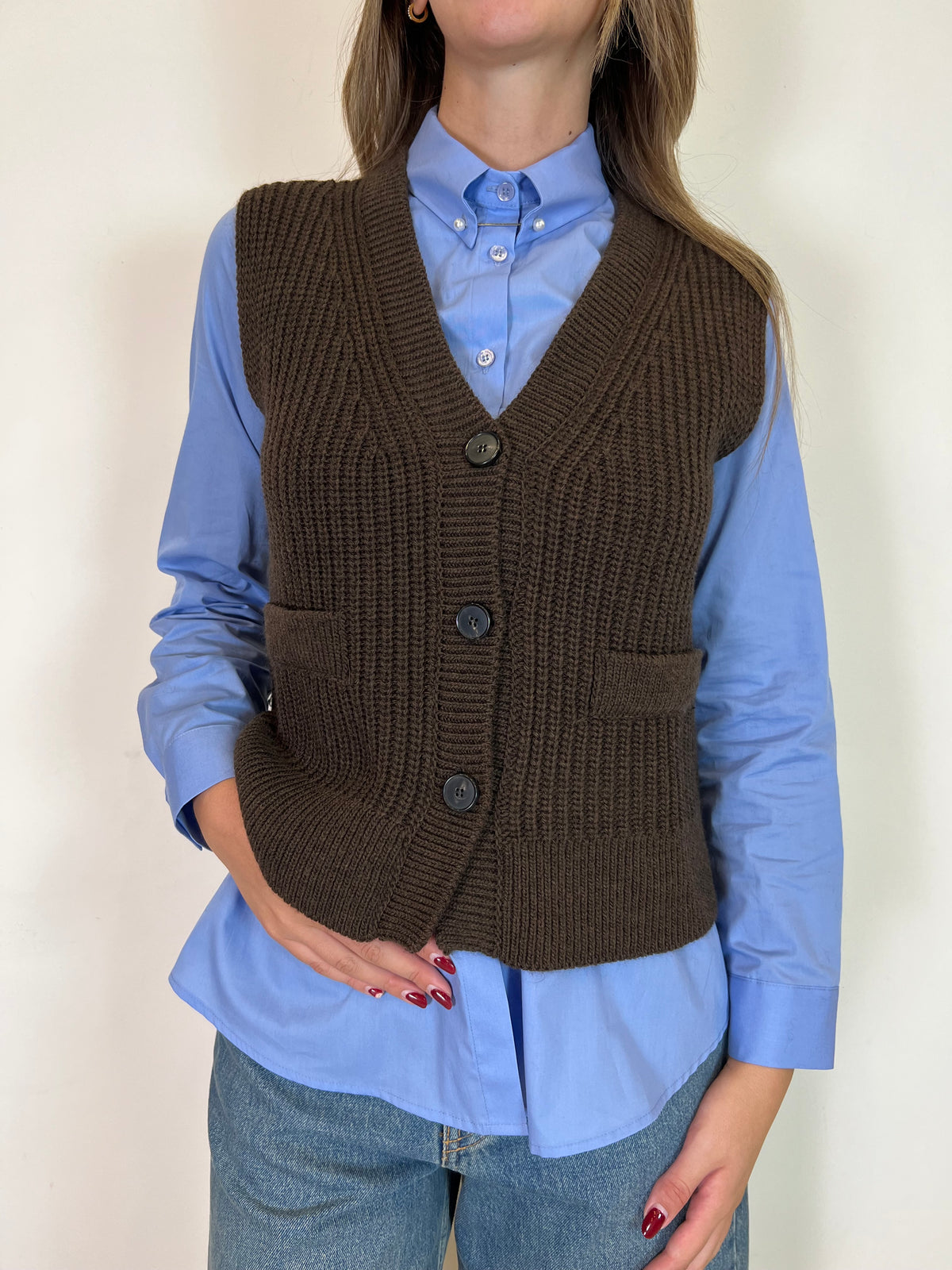 Gilet tre bottoni - Vicolo