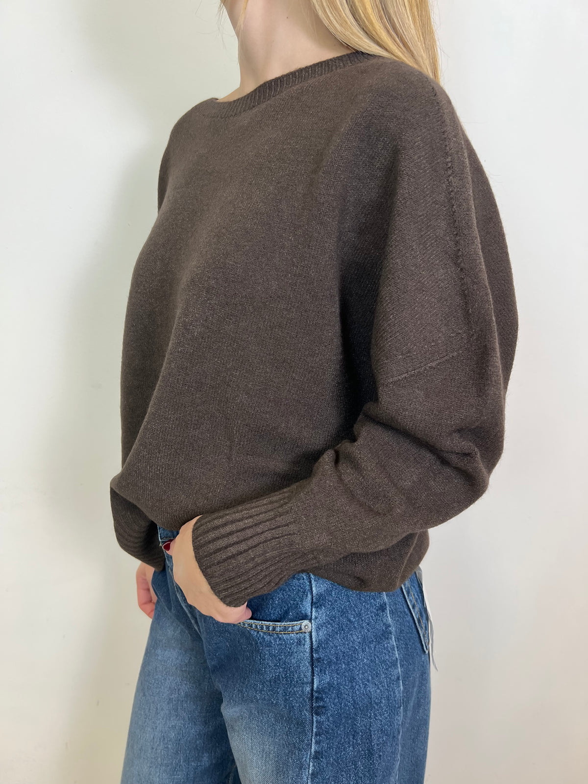 Maglia girocollo over - Haveone