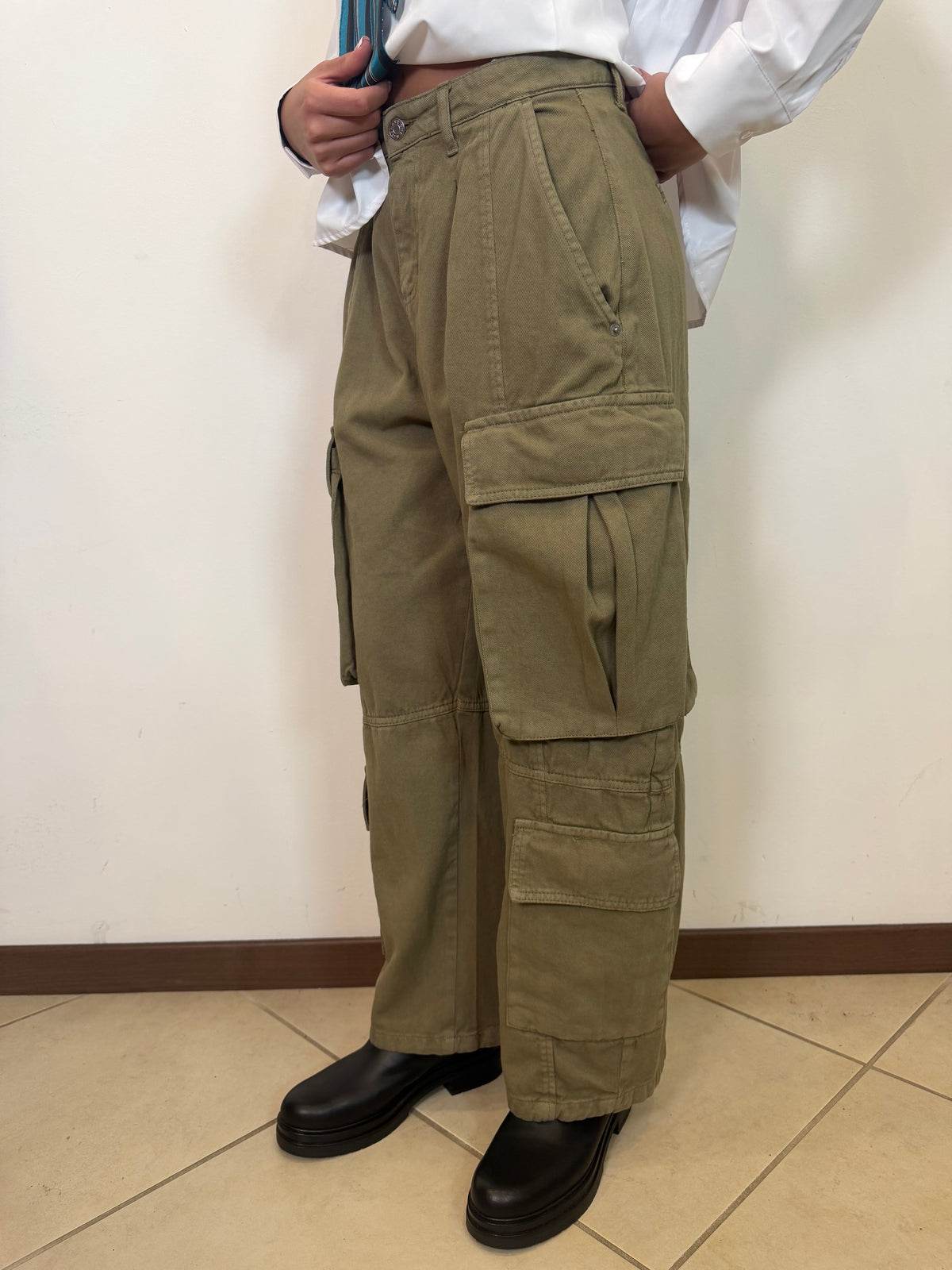 Pantalone cargo militare- Haveone