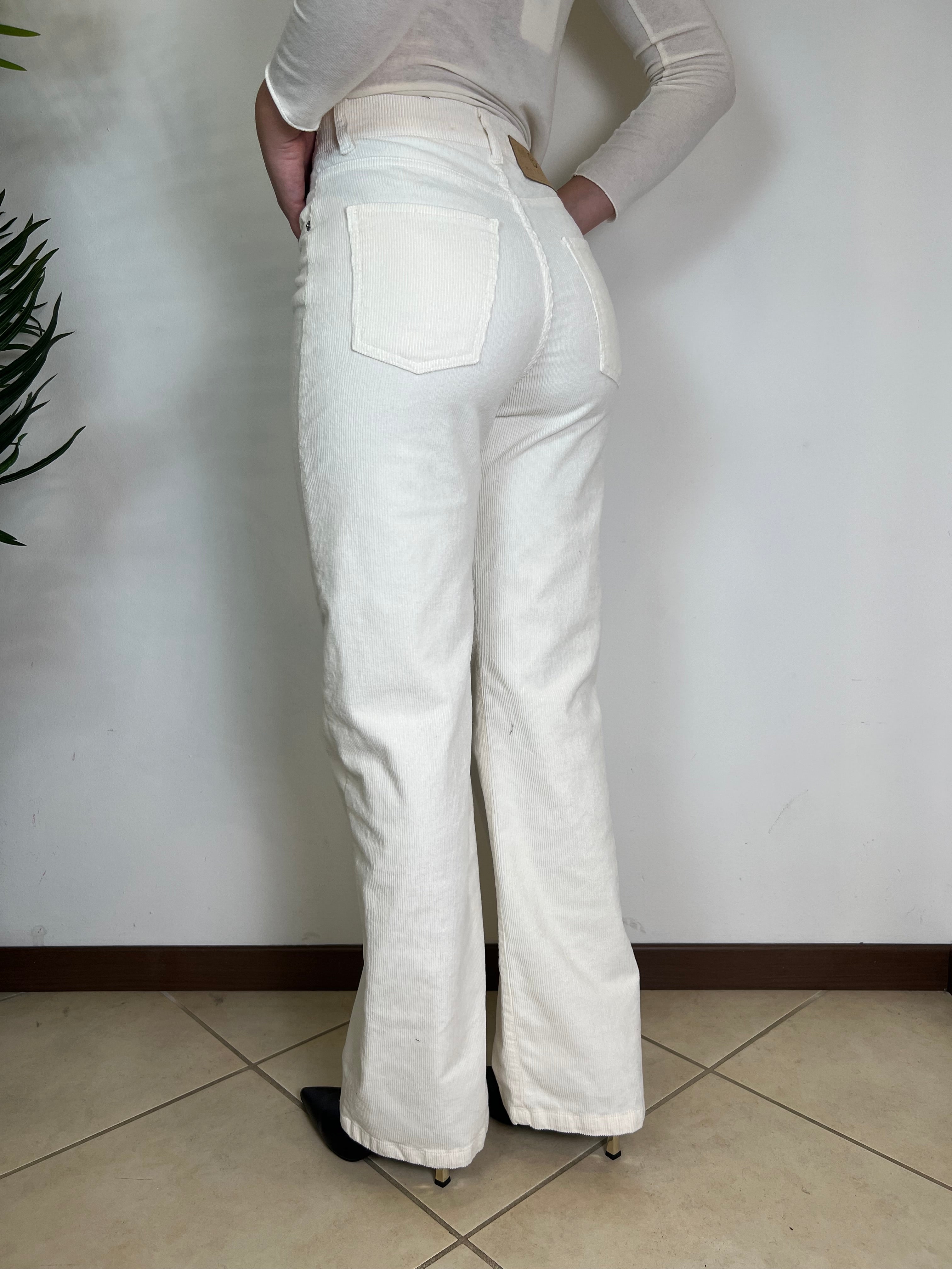 Pantalone London velluto mille righe - Haveone