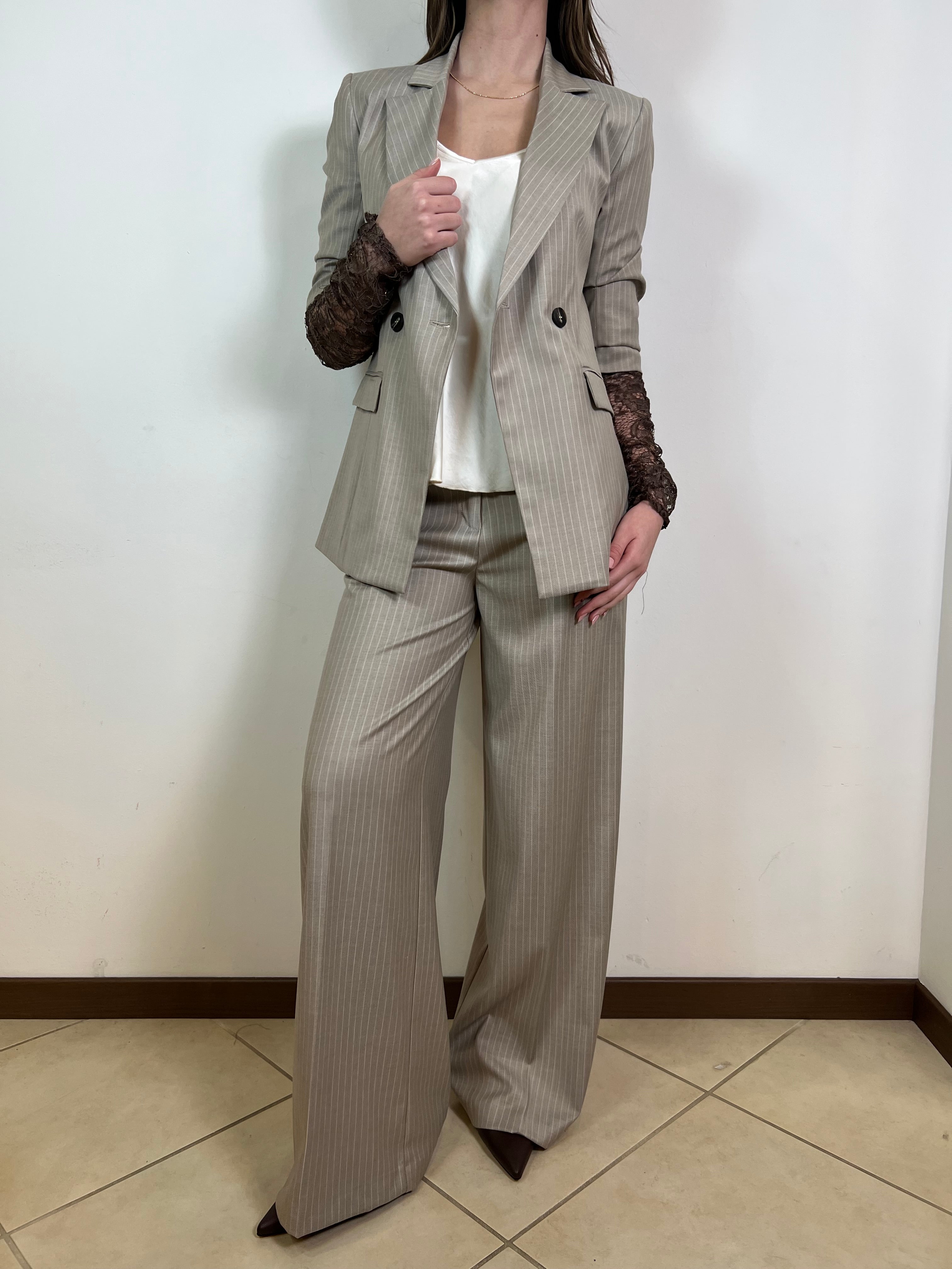 Pantalone gessato - Haveone