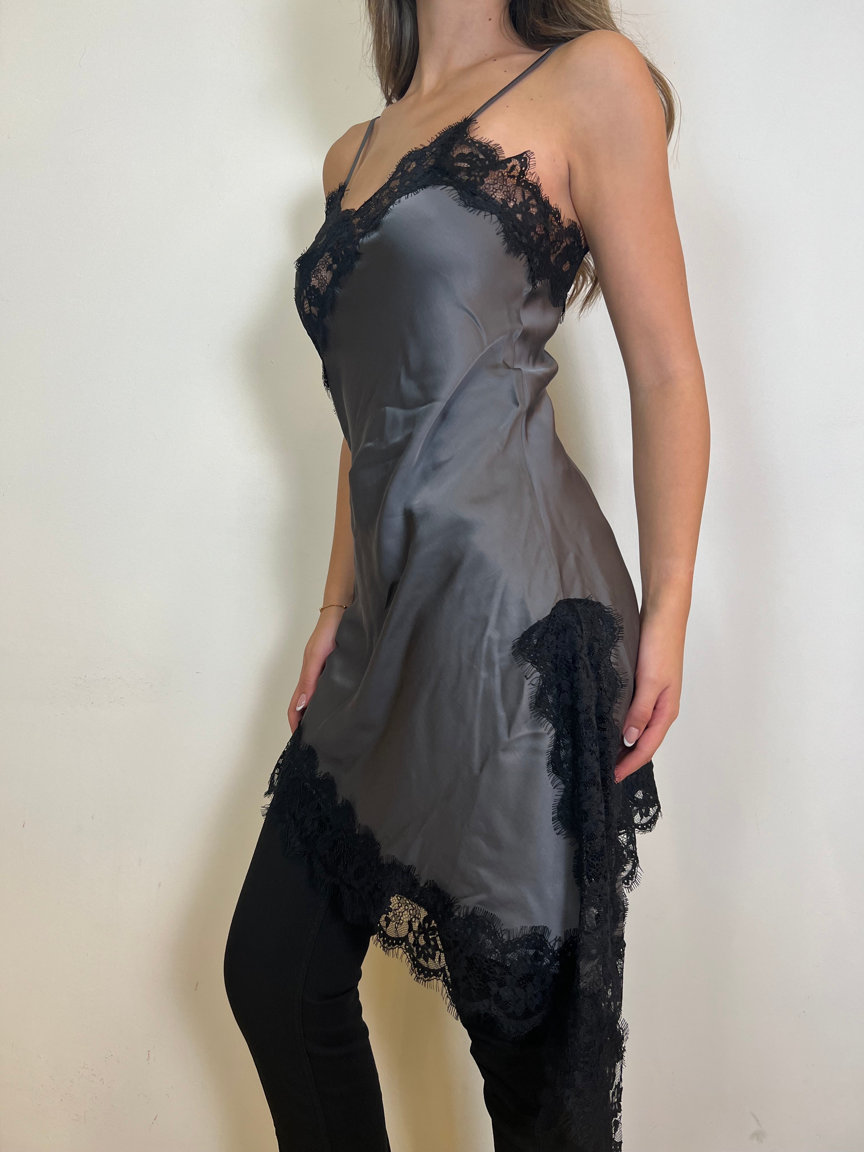 Abito lingerie asimmetrico - Vicolo