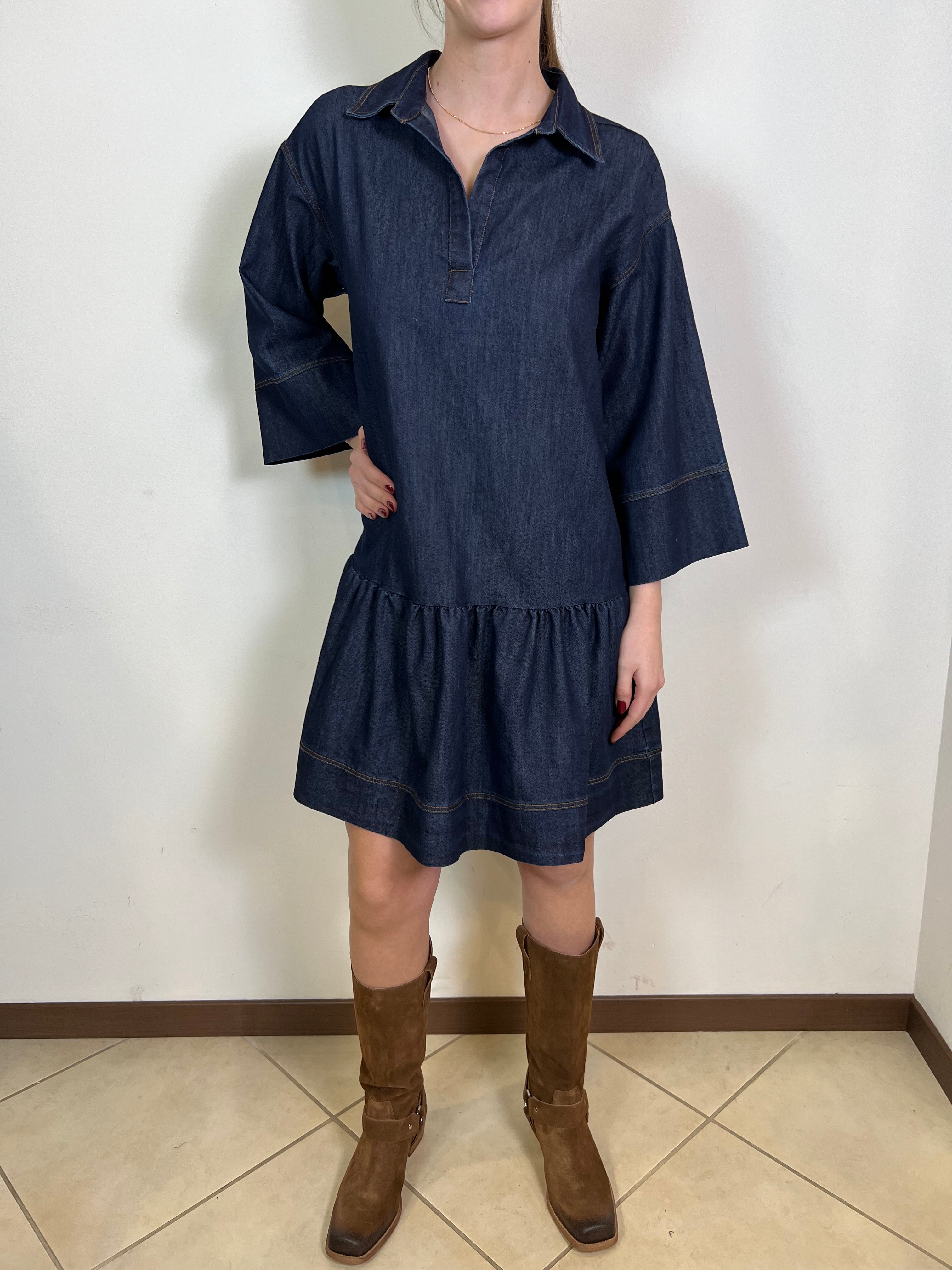 Abito chambray - Haveone