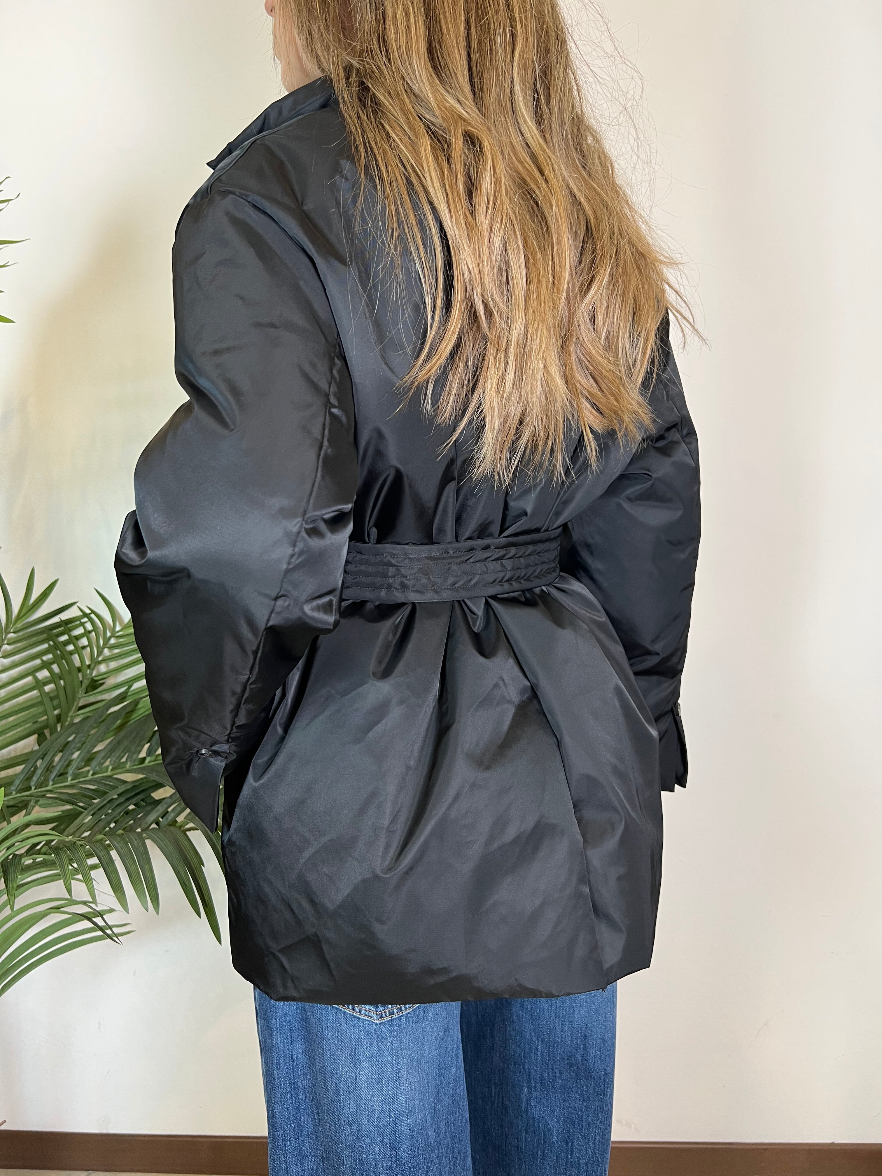 Piumino over con cintura - Vicolo