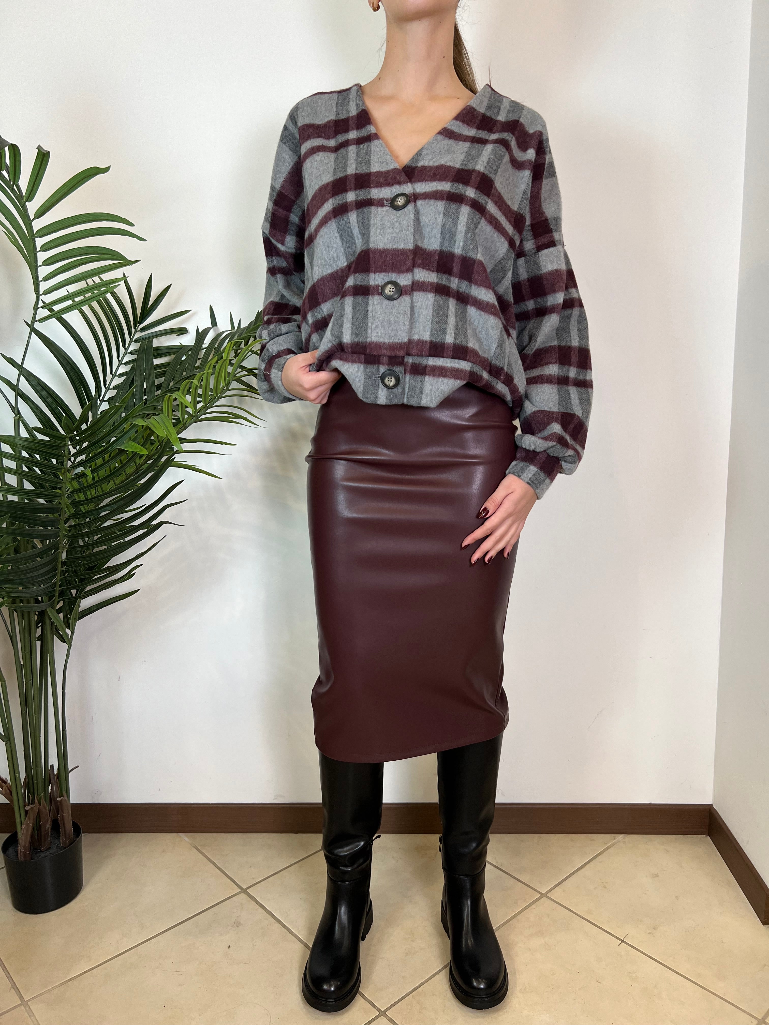 Longuette ecopelle - Haveone