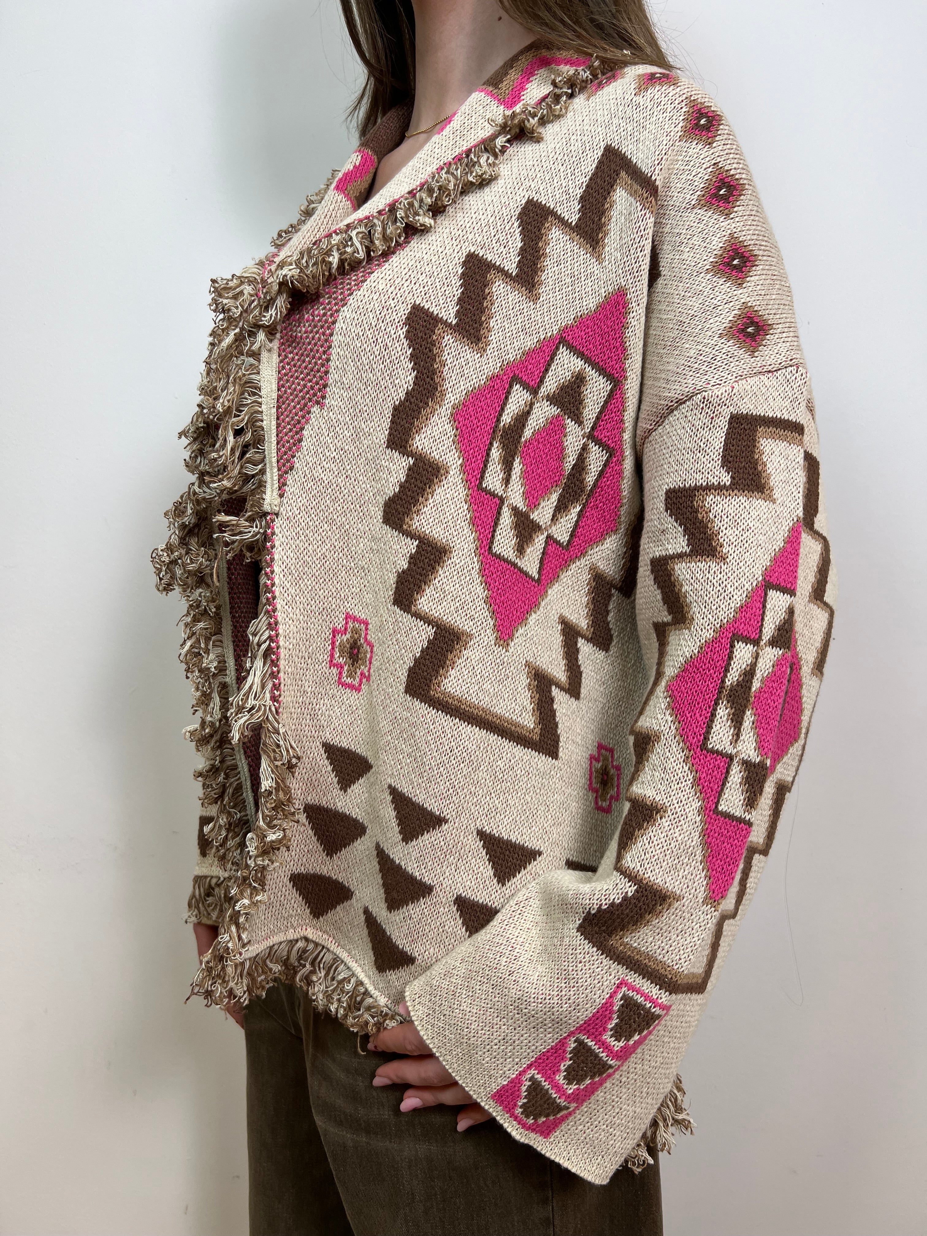 Cardigan etnico - Tensione In