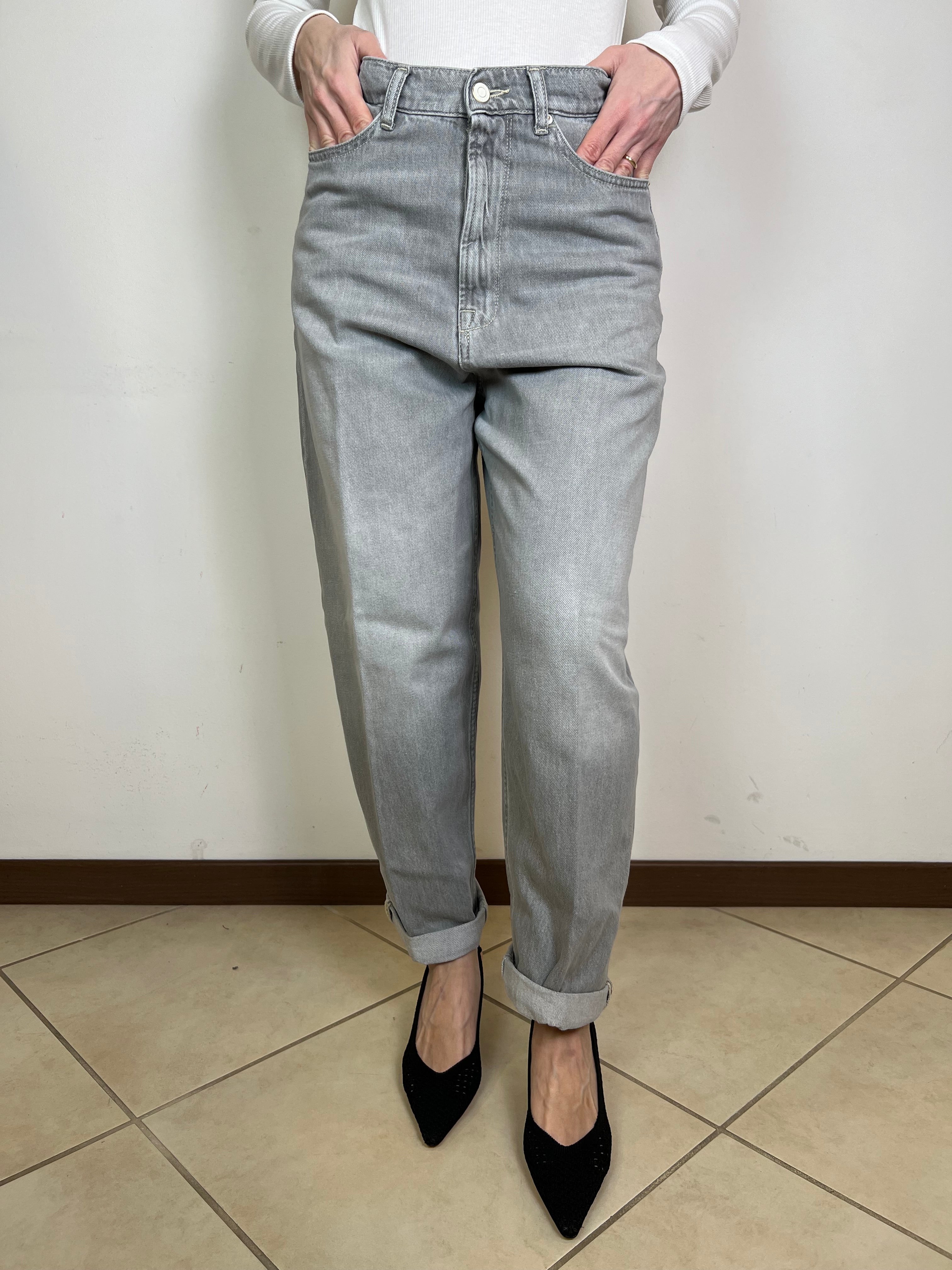 Jeans Laila grigio - Vicolo