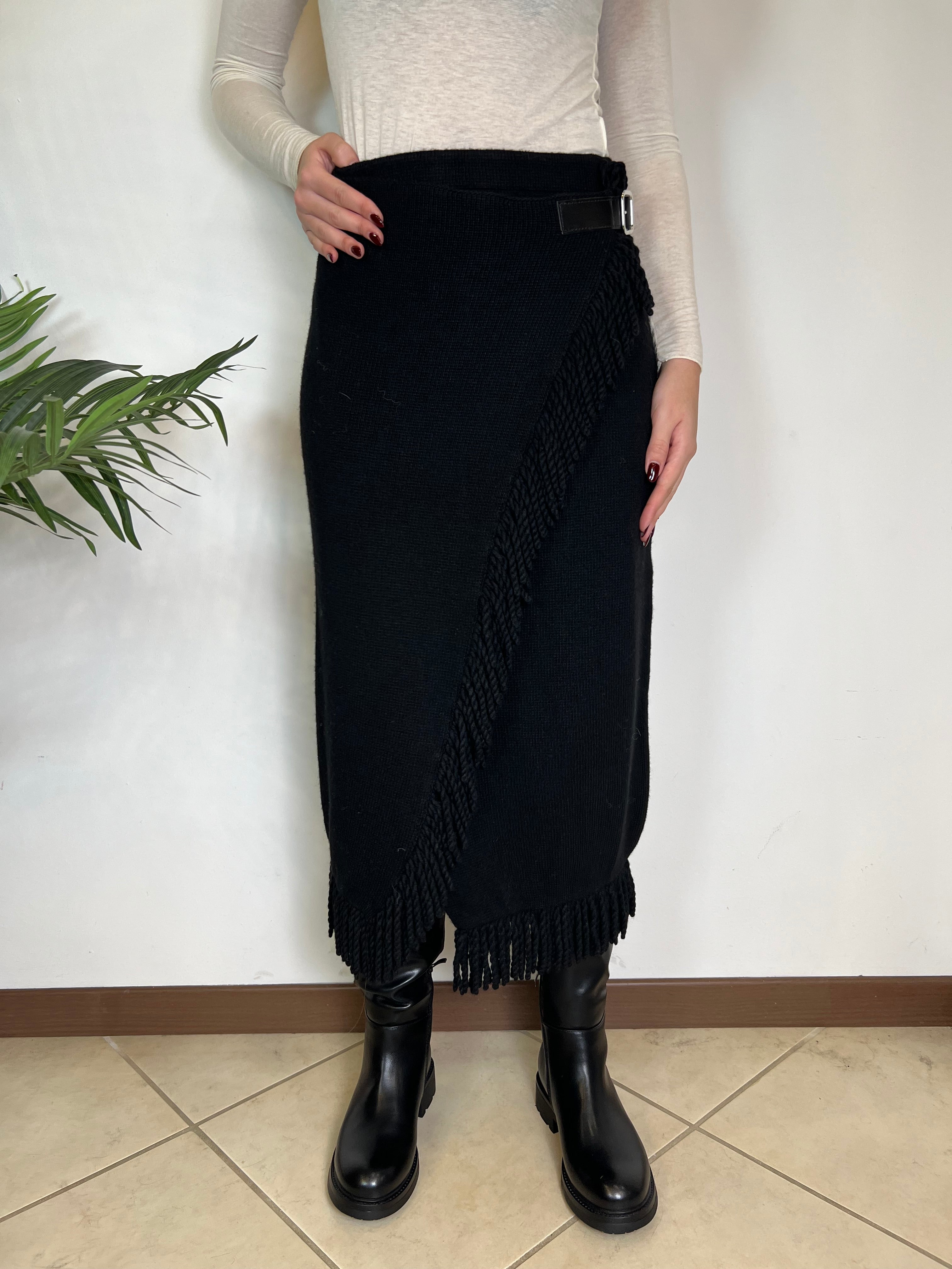 Gonna portafoglio frange - Vicolo