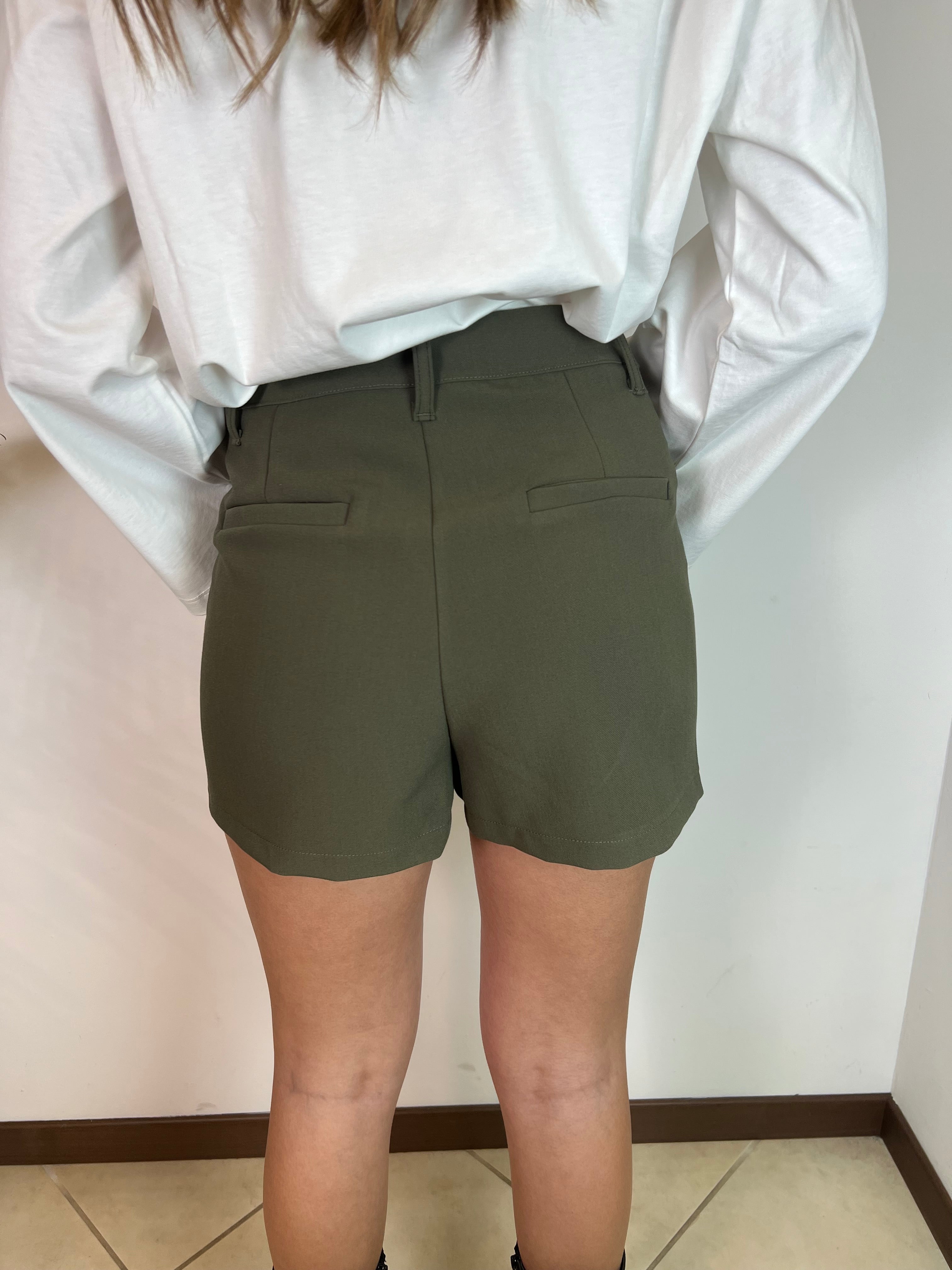 Gonna pantaloncino chiusura asimmetrica - Haveone