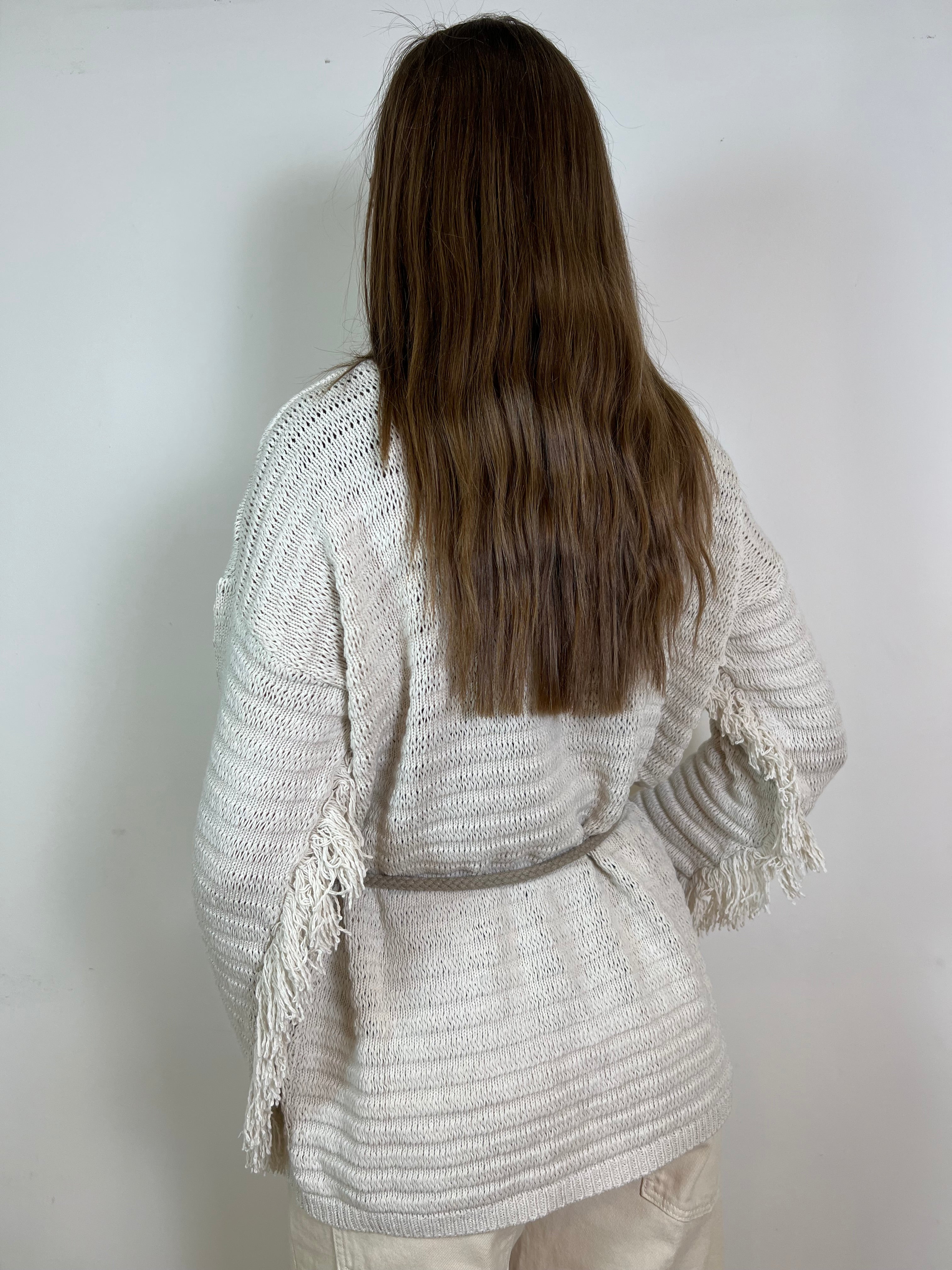 Cardigan frange - Kontatto