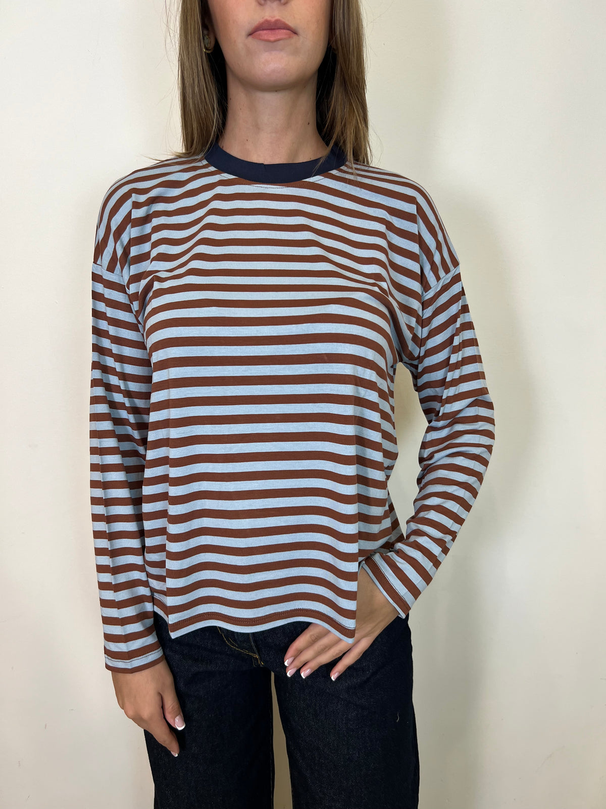 Maglia scatola righe - Haveone
