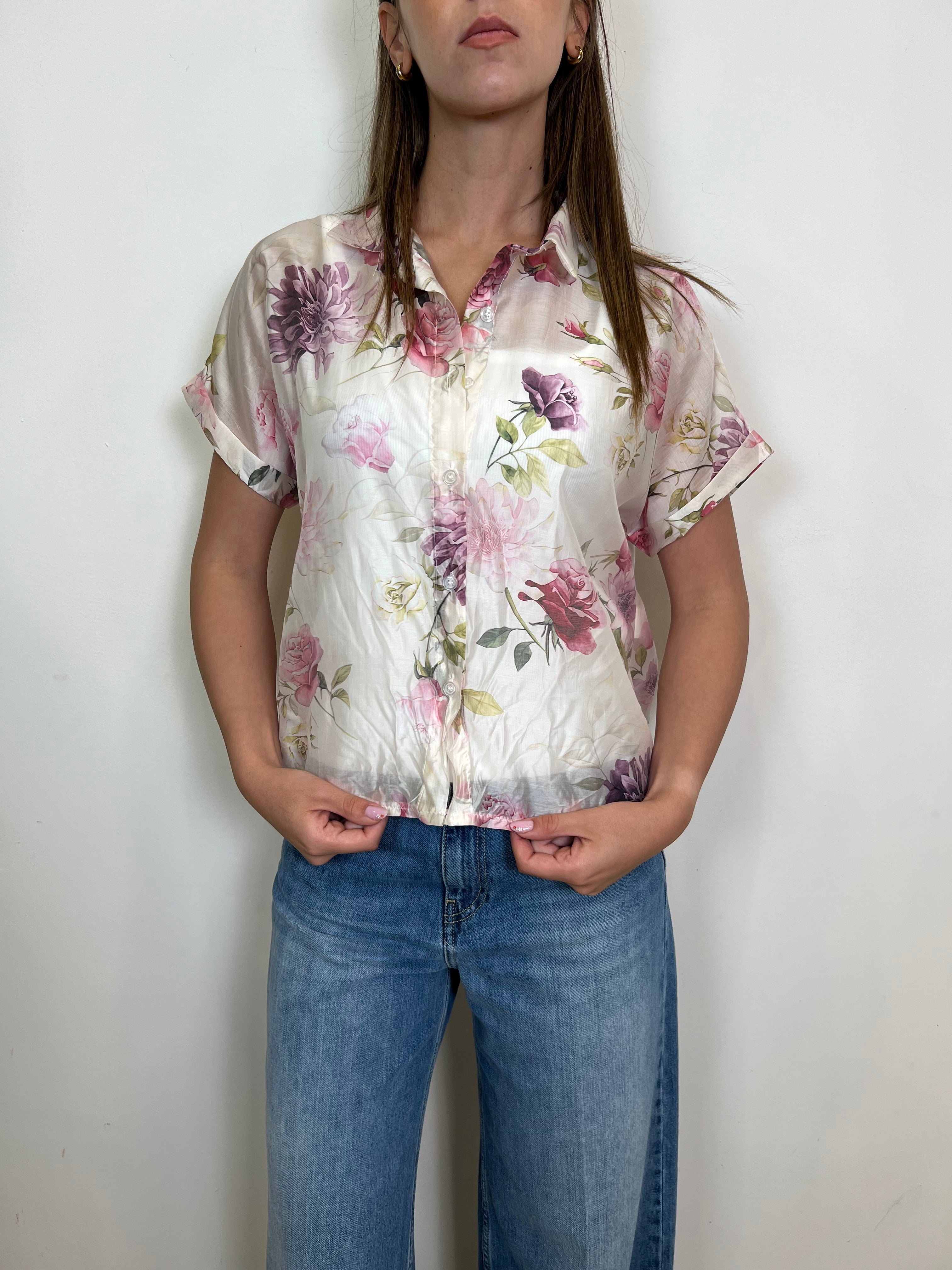 Camicia fiori - Haveone