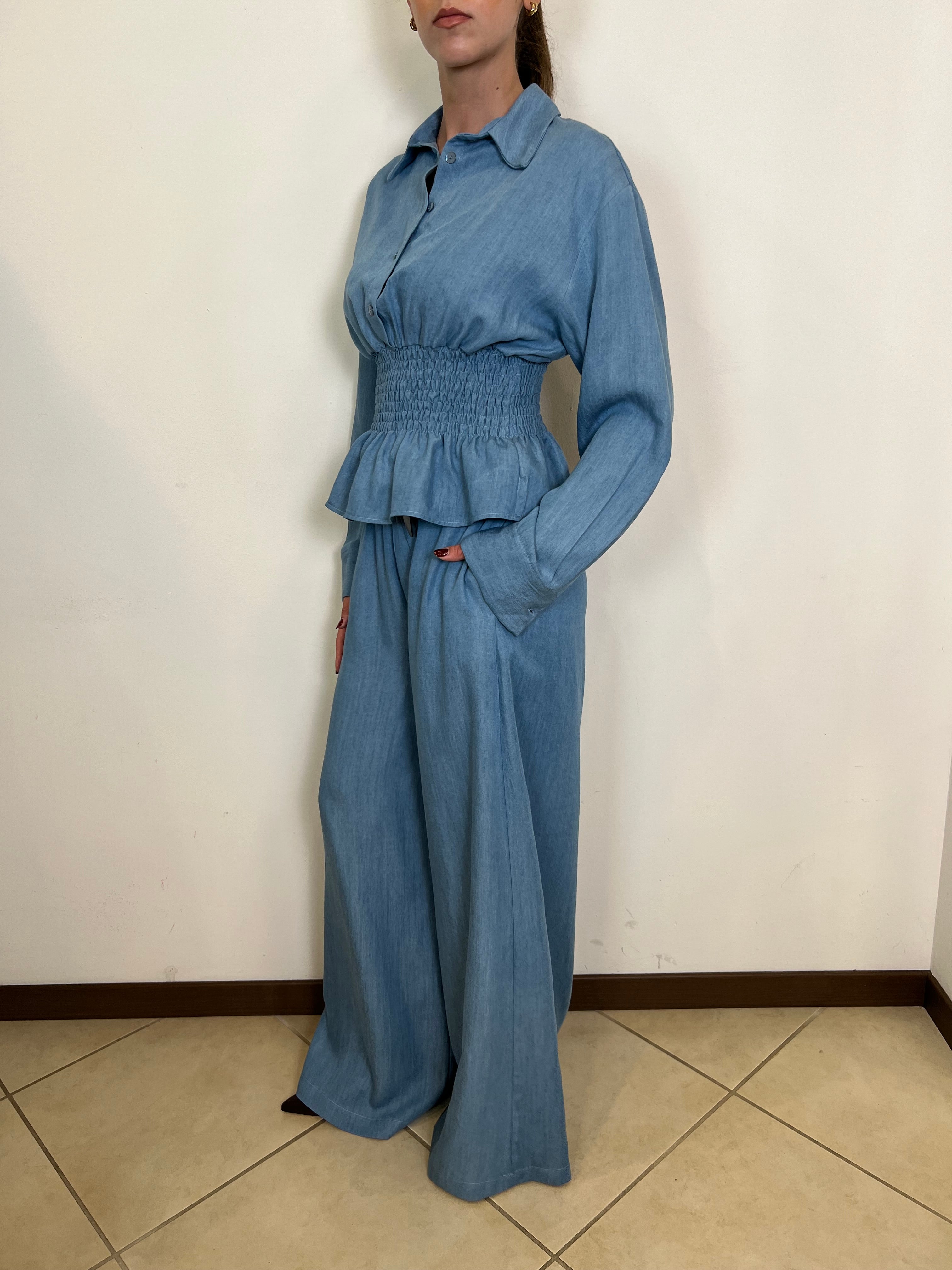 Camicia arriccio chambray - Haveone