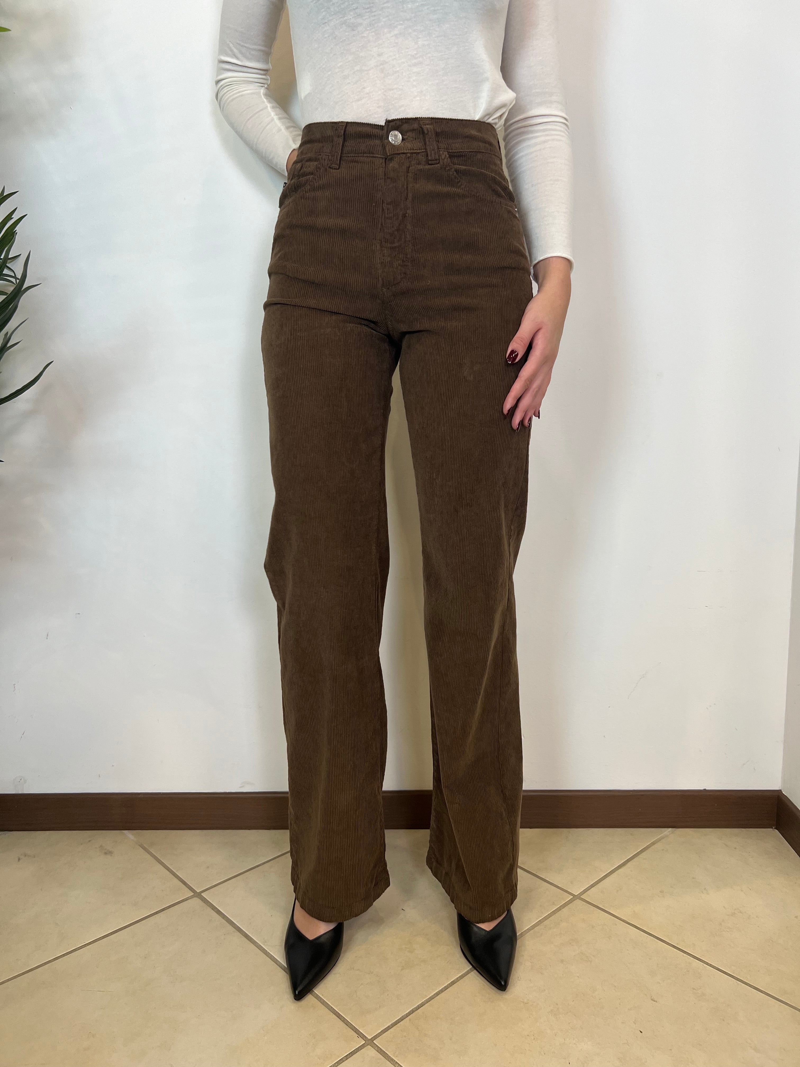 Pantalone London velluto mille righe - Haveone