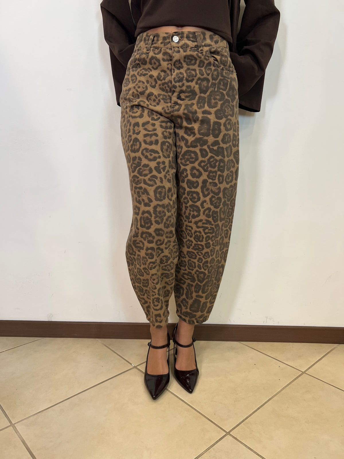 Pantalone barrel macu - Haveone