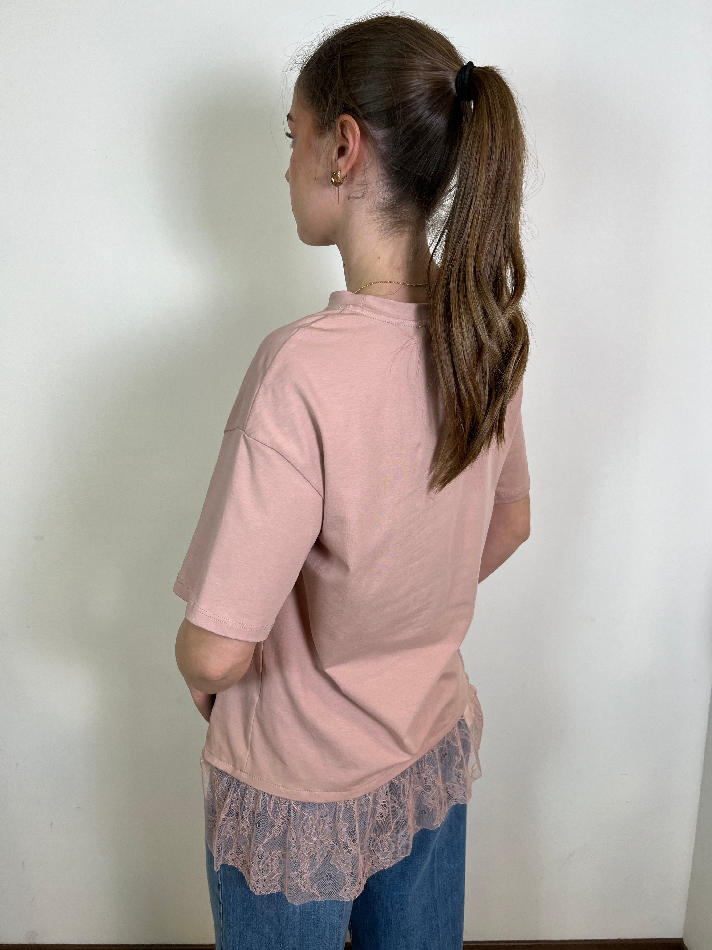 T-shirt spacco pizzo - Haveone