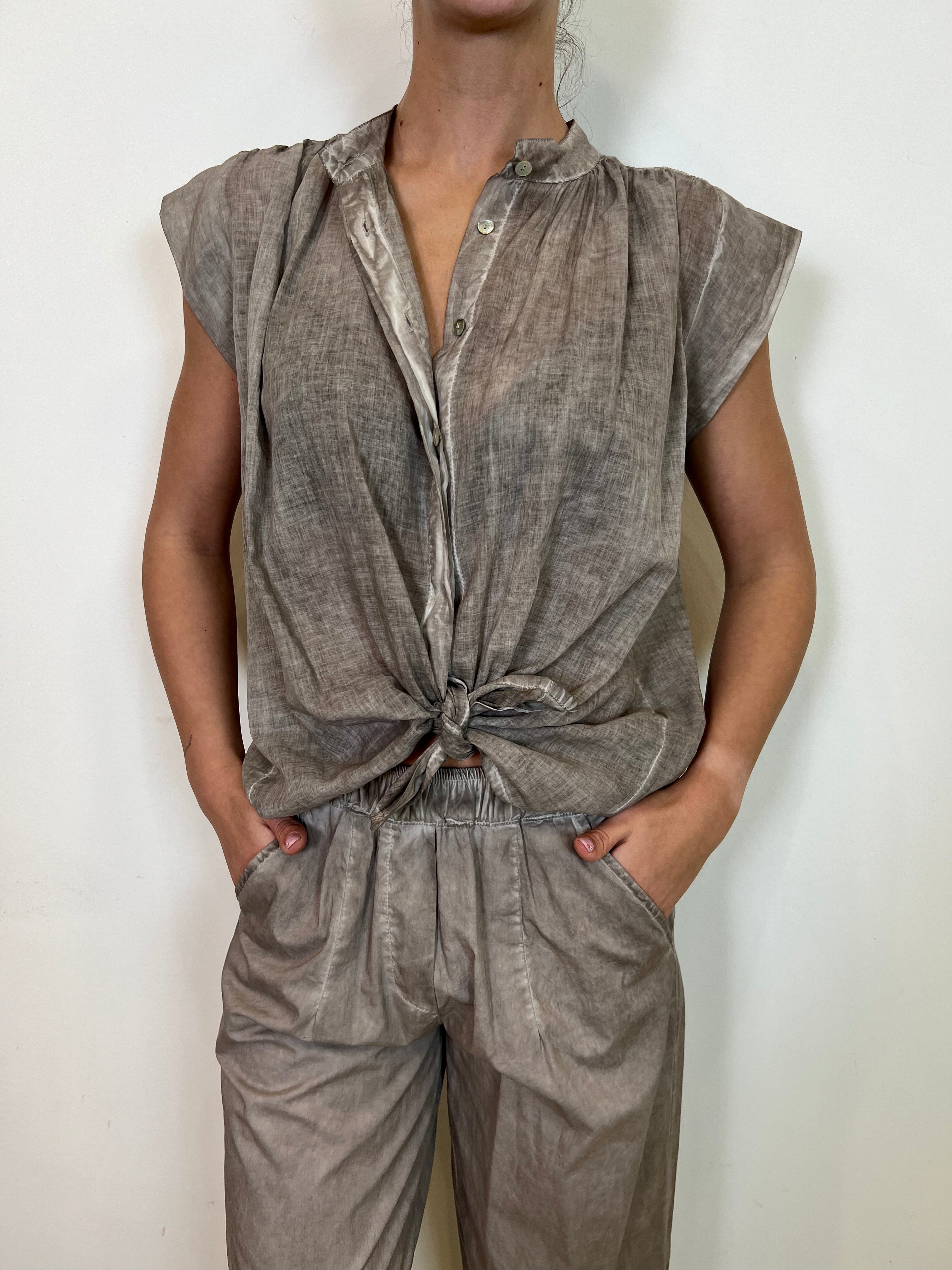 Camicia mussola aletta stone - Haveone
