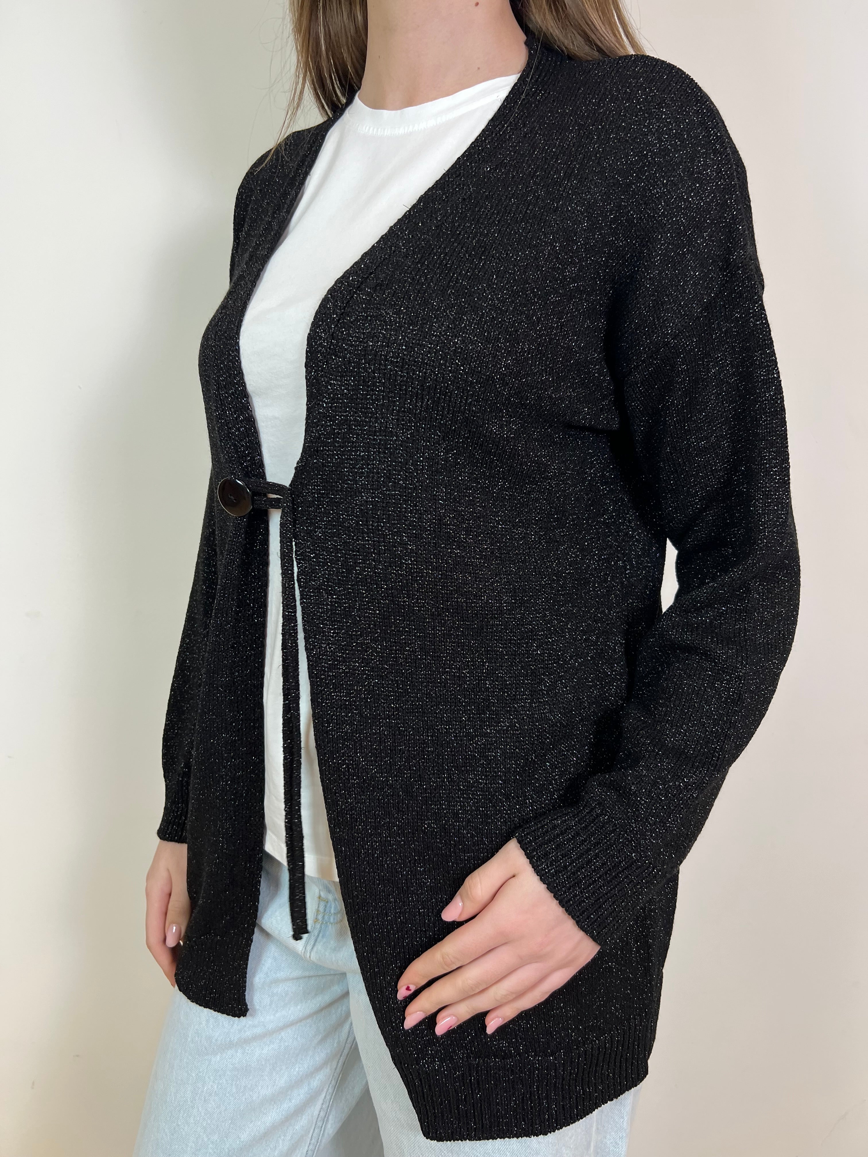 Cardigan lurex - Kontatto