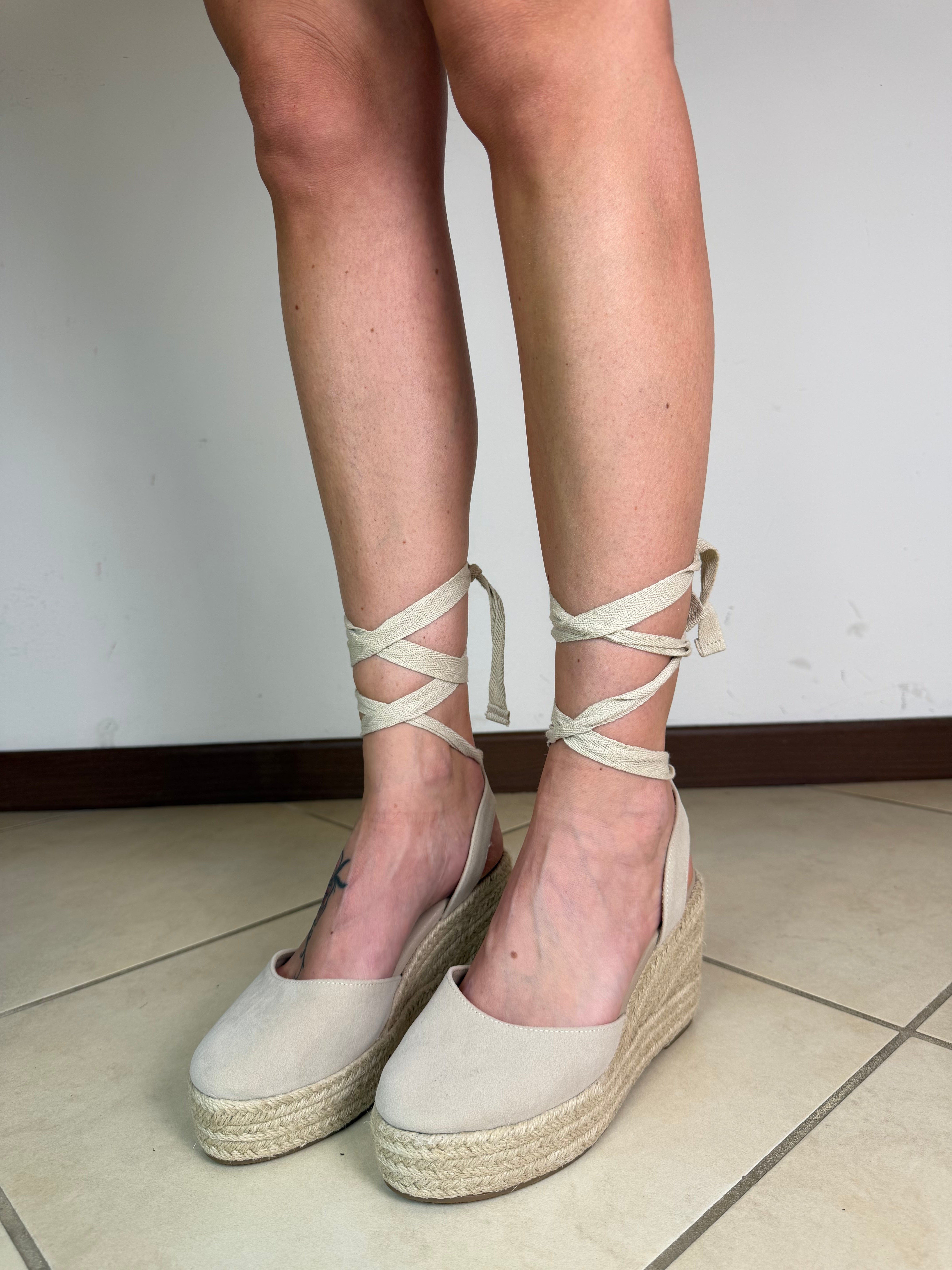 Espadrillas zeppa - Vivienne D
