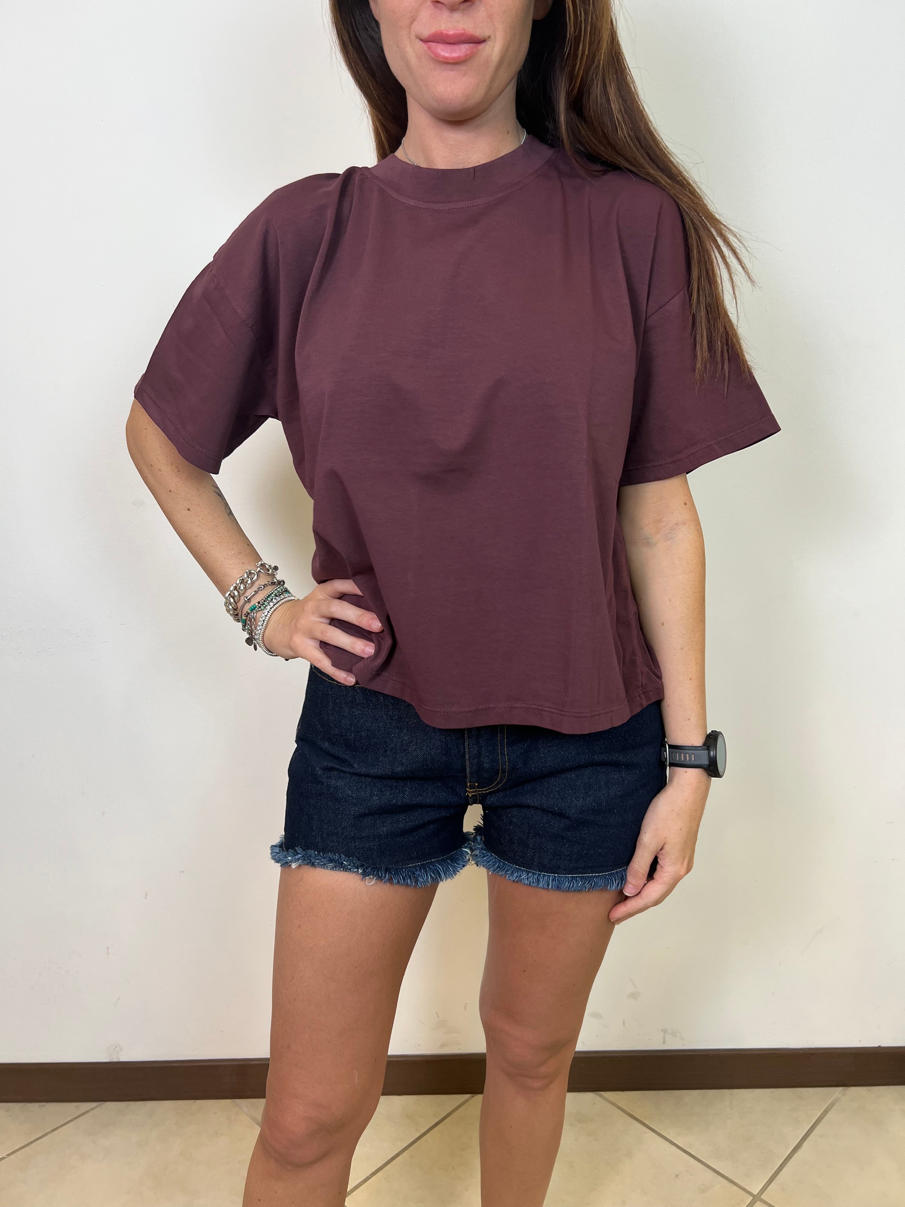 T-shirt scatola mezza manica- Haveone