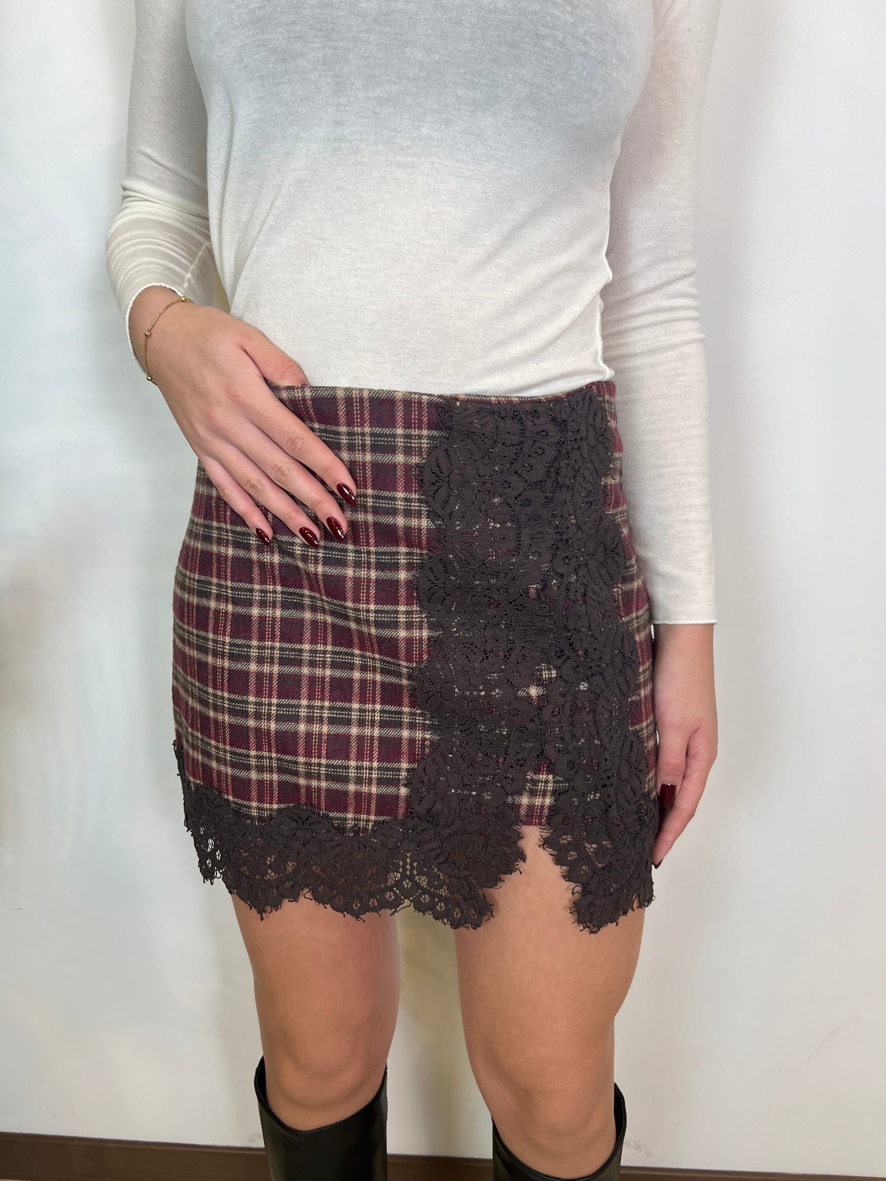 Gonna check vino moro inserti pizzo - Haveone