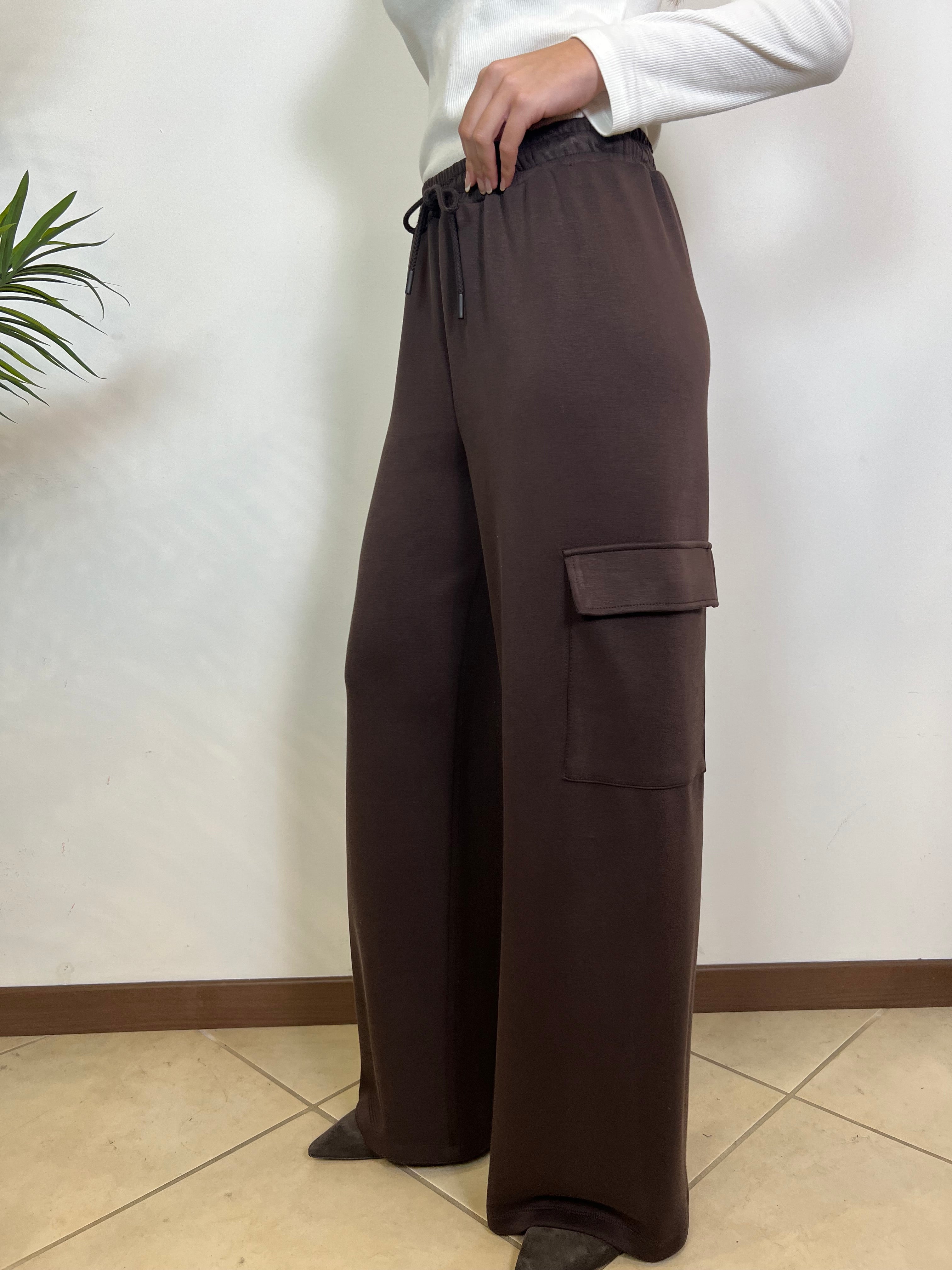 Pantalone cargo felpa - Vicolo