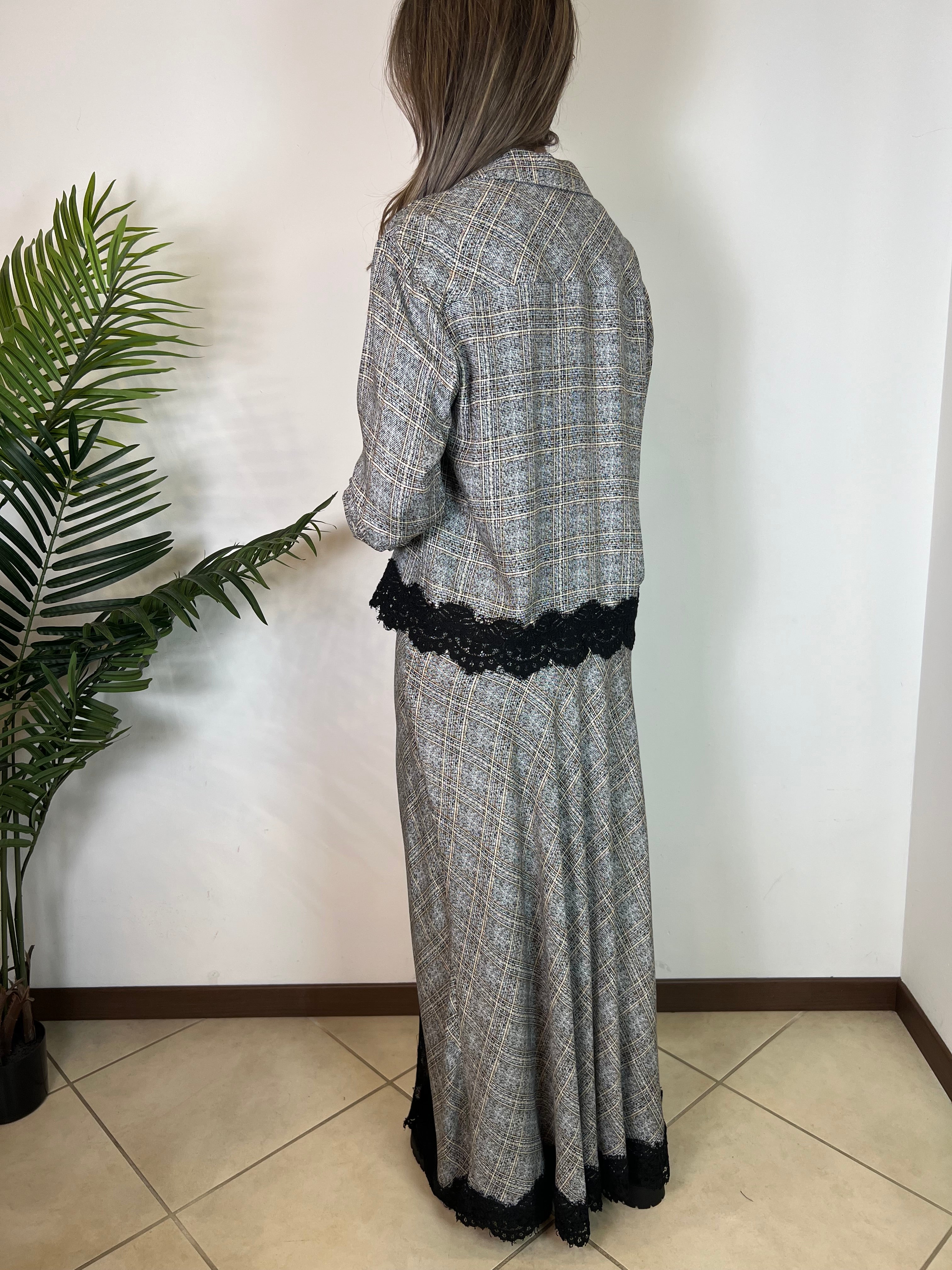 Gonna lunga spacco pizzo - Haveone