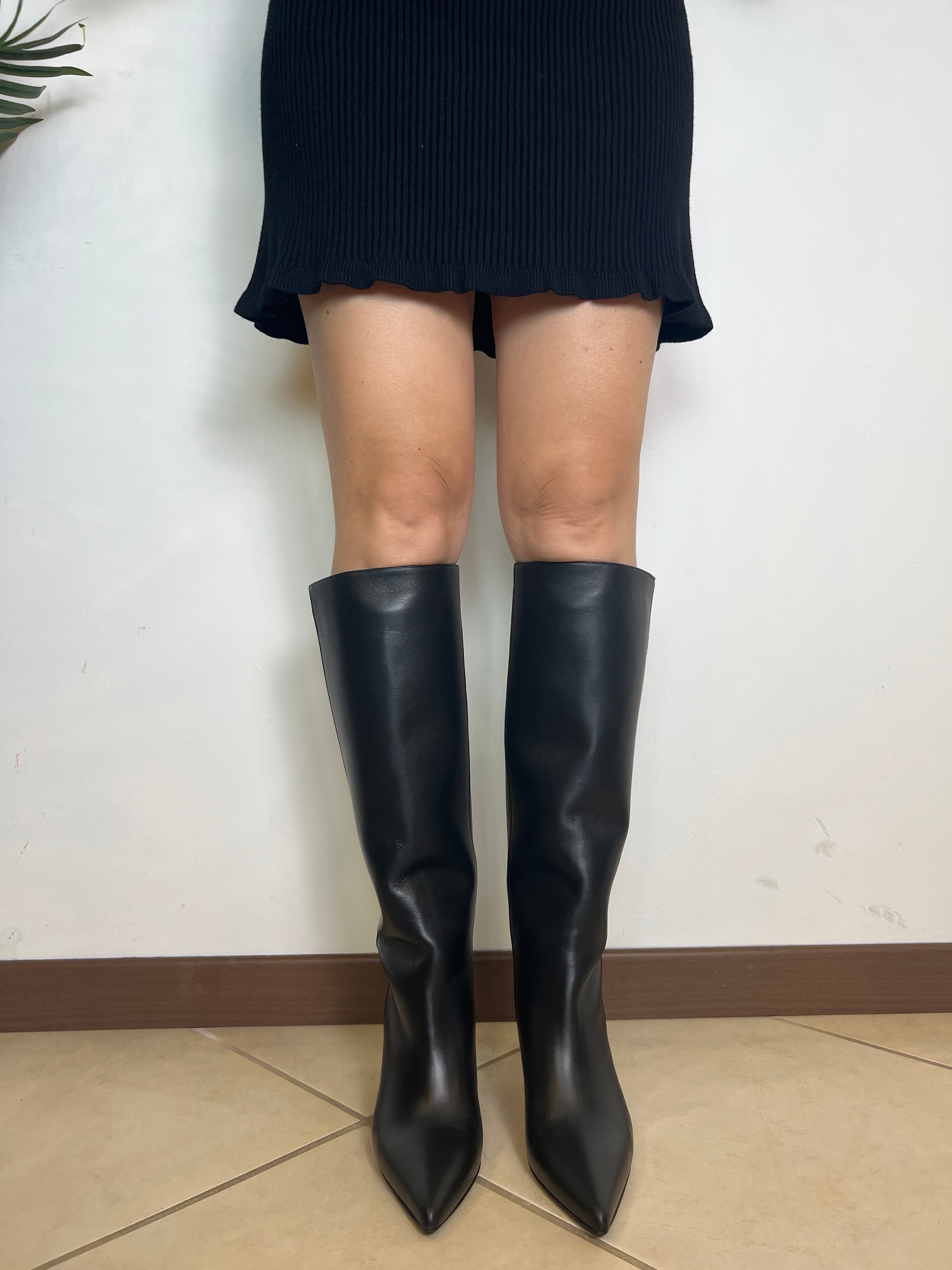 Stivale alto pelle - Ovyé