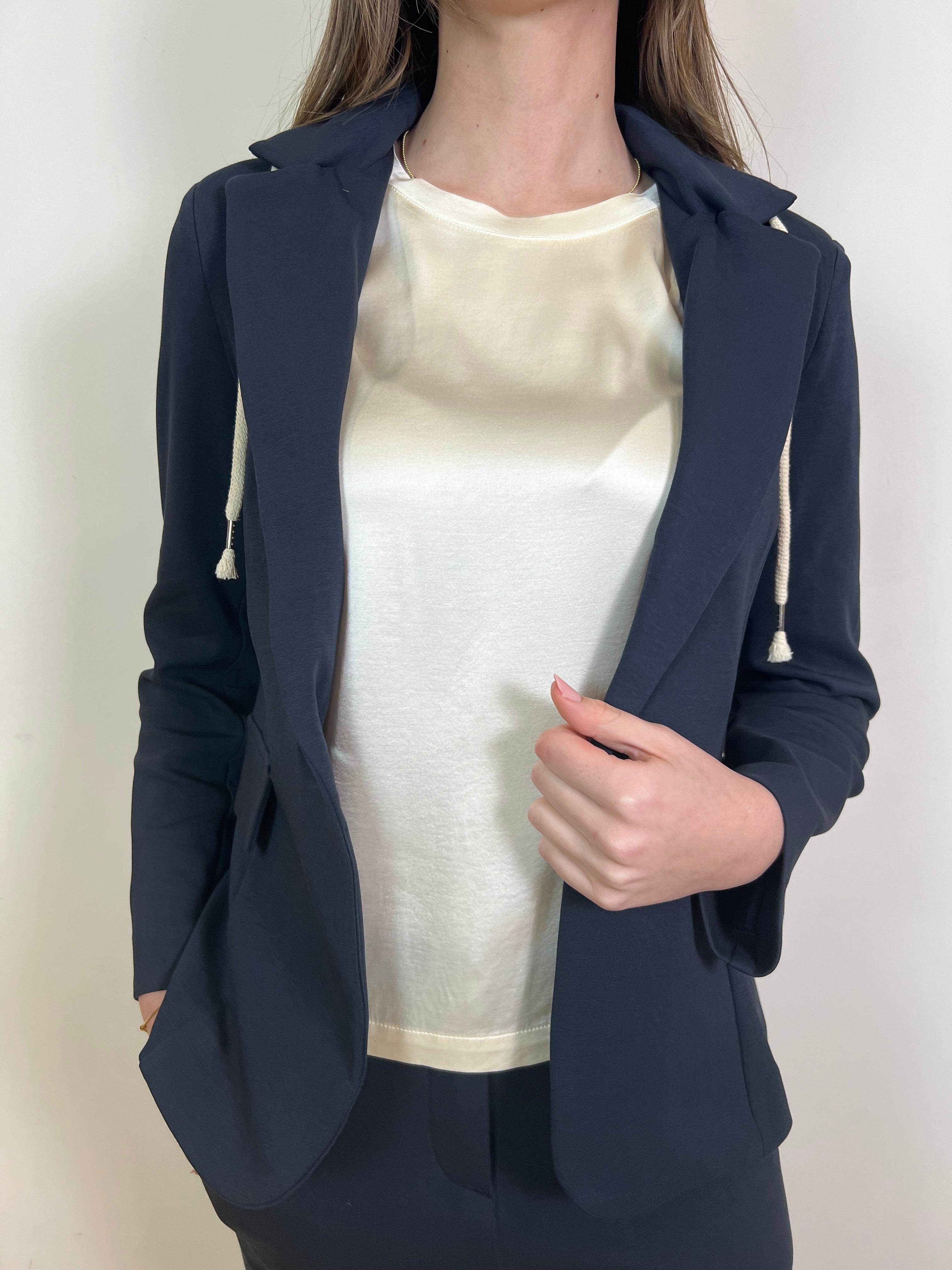 Giacca felpa cappuccio- Tensione In