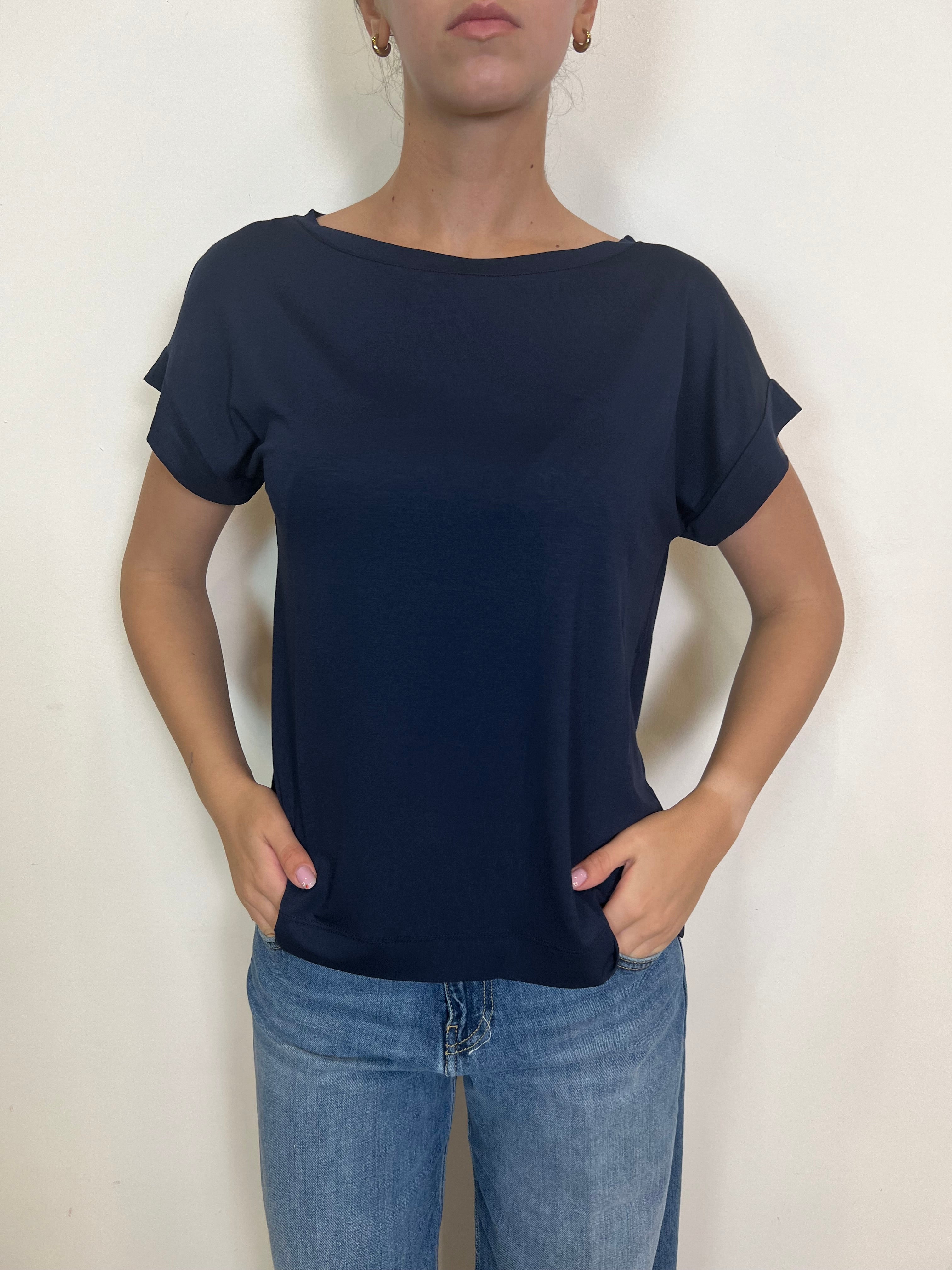 T-shirt scatola viscosa - Vicolo