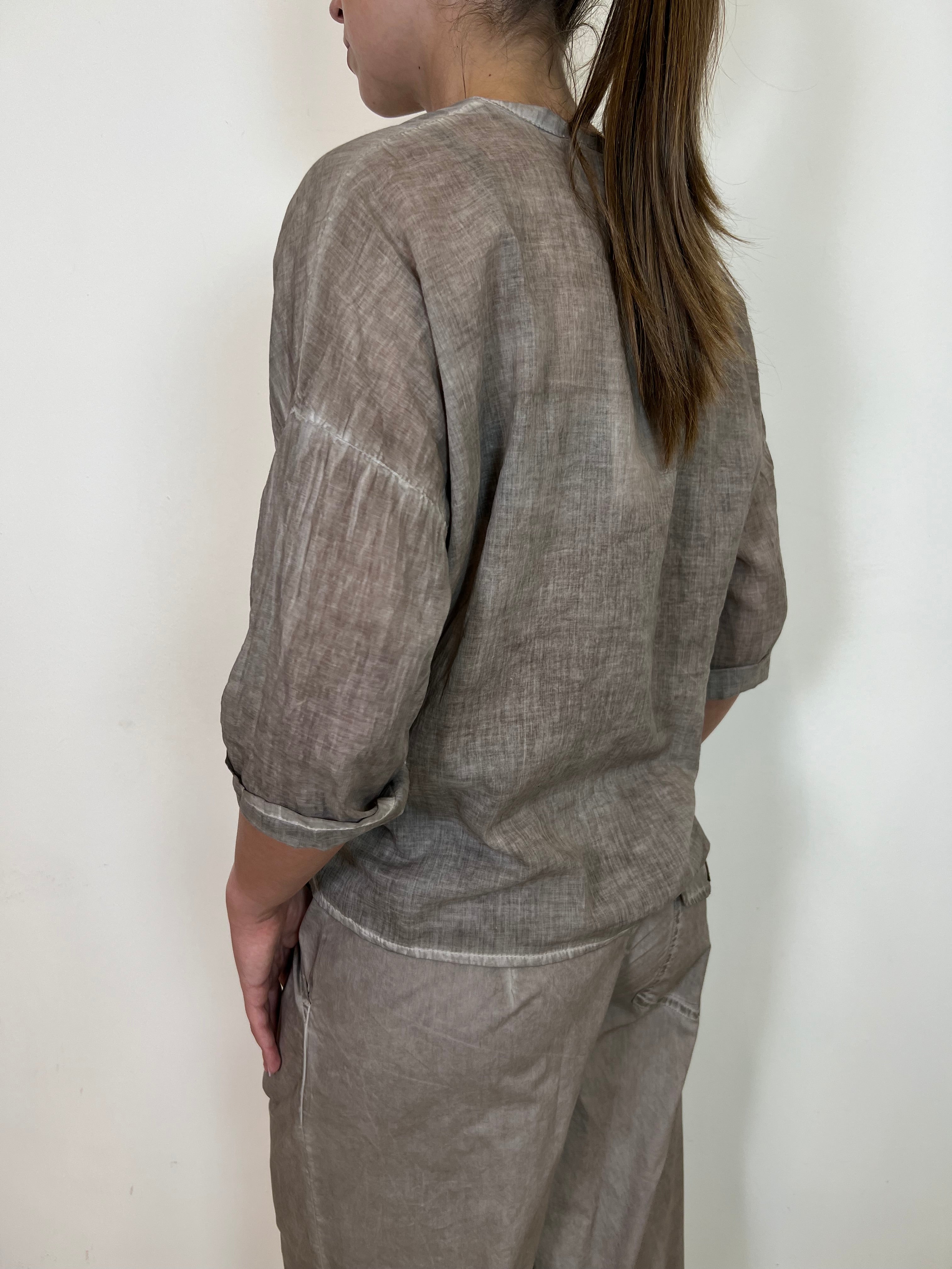 Camicia mussola stone - Haveone