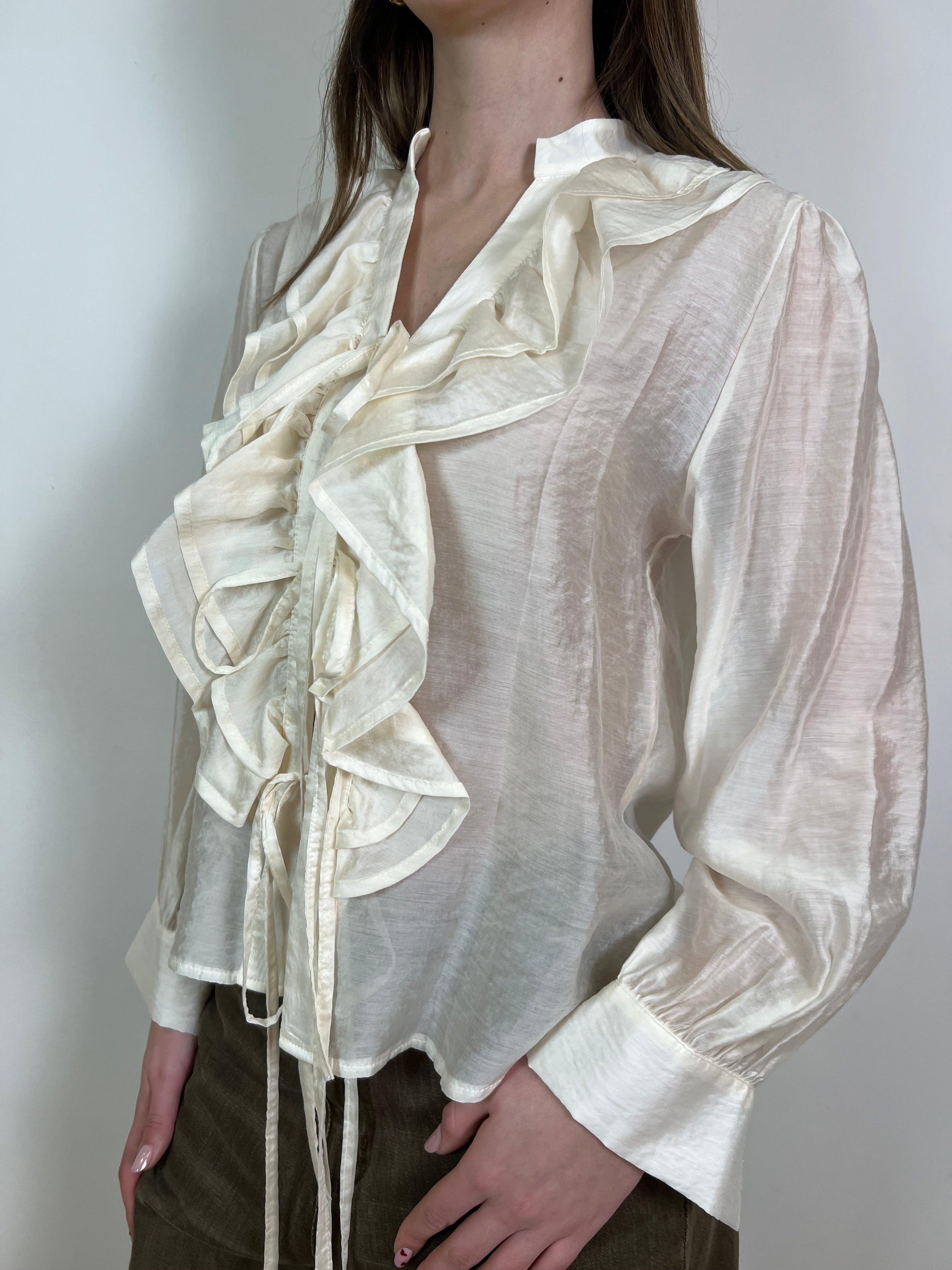 Camica rouches - Haveone