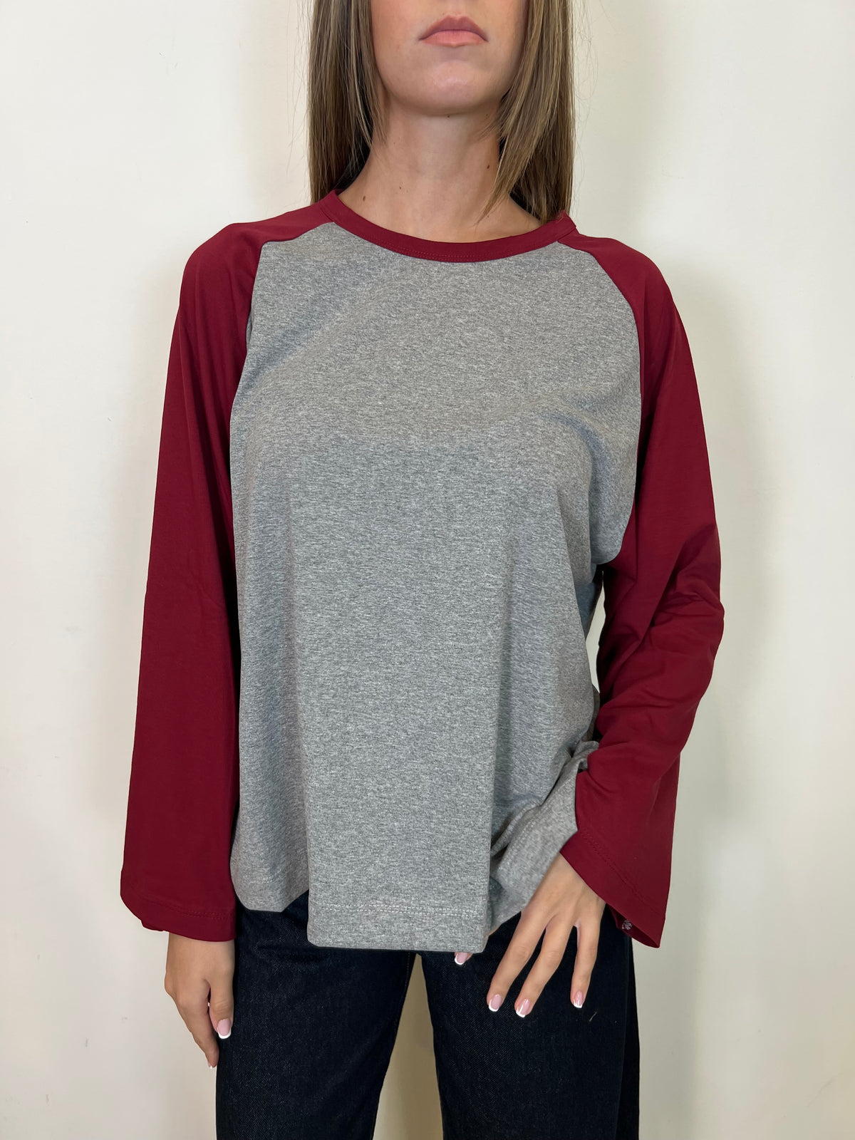 Maglia manica calla bicolor - Haveone