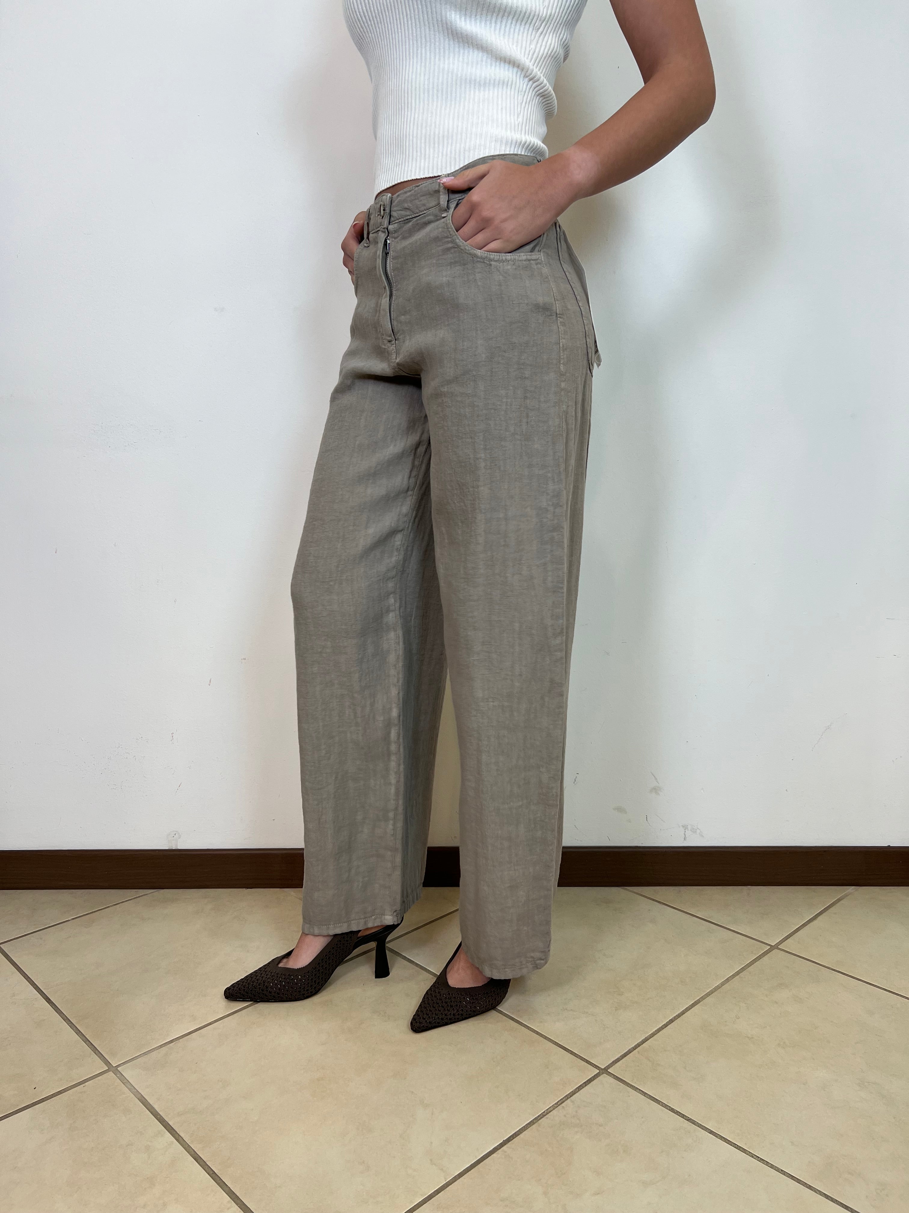 Pantalone Bella lino - Haveone