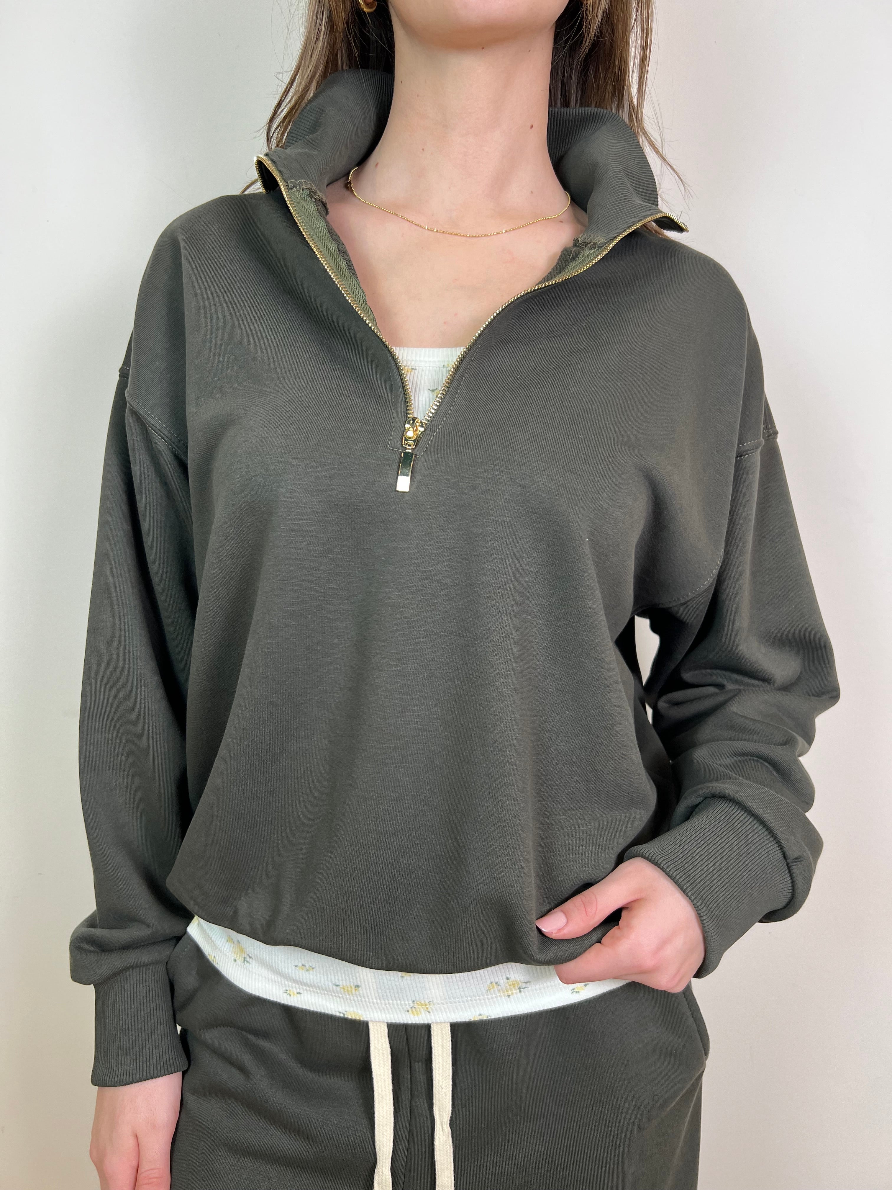 Felpa mini zip - Tensione In