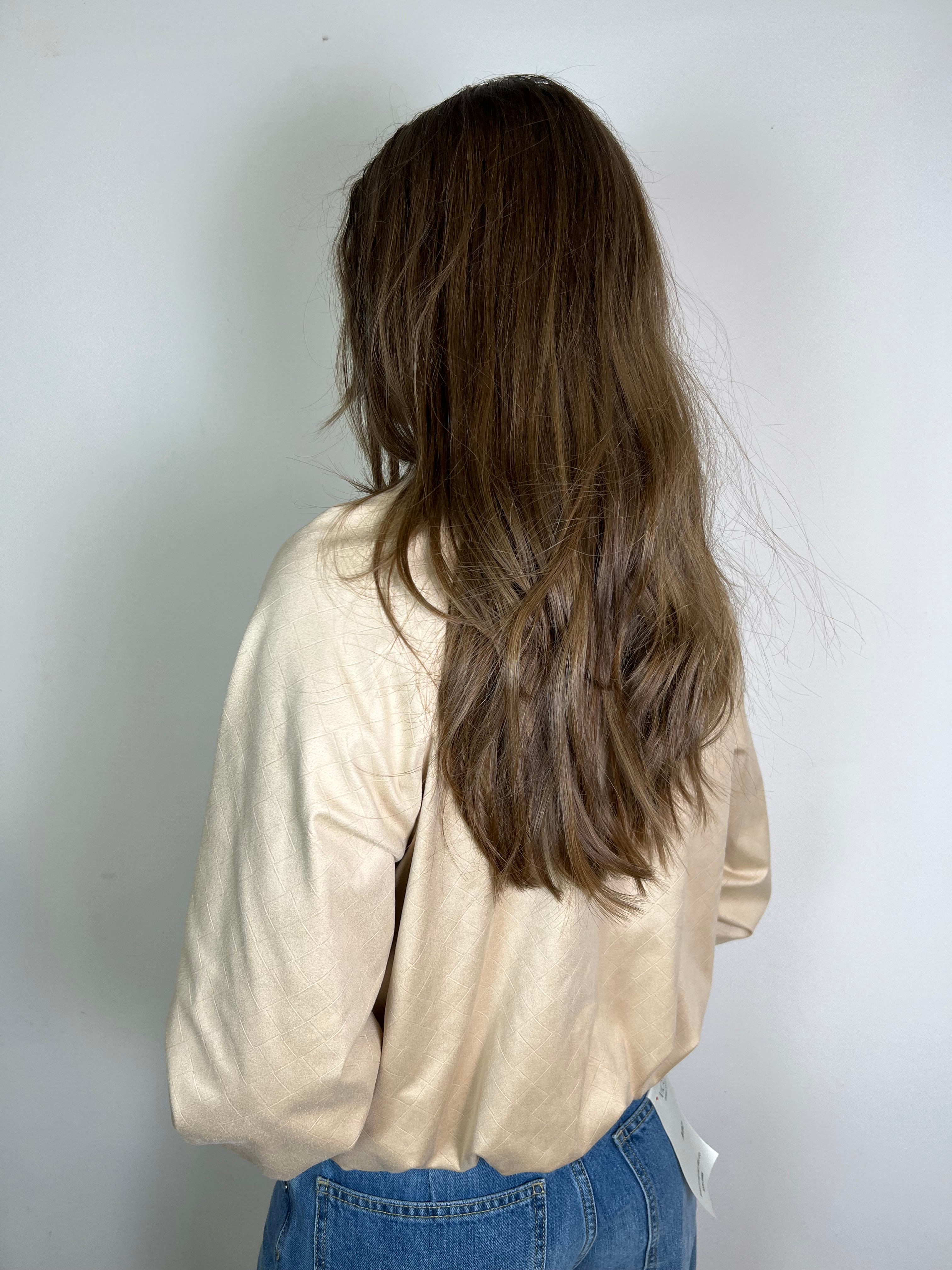 Bomber suede intrecciata - Haveone