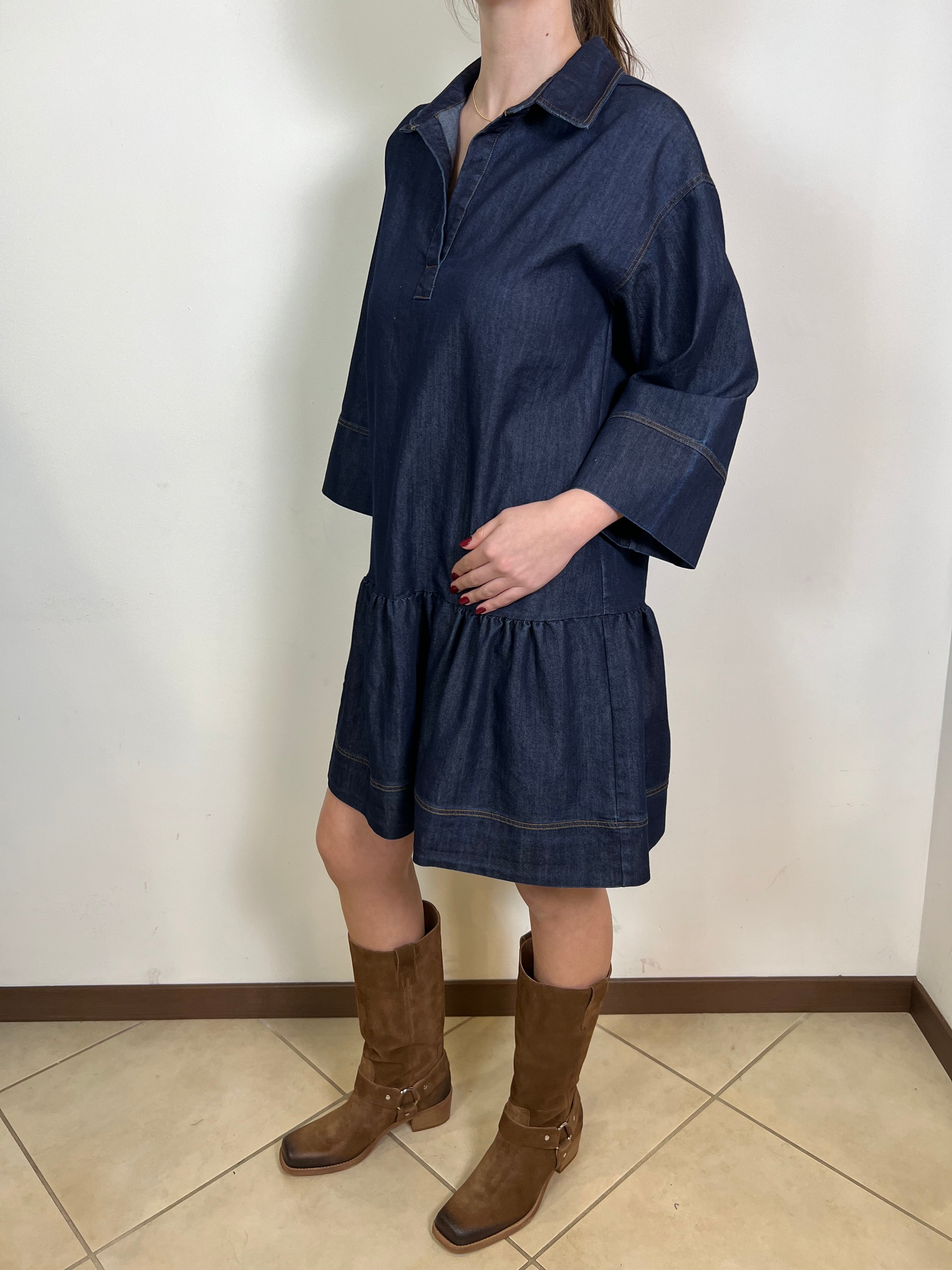 Abito chambray - Haveone