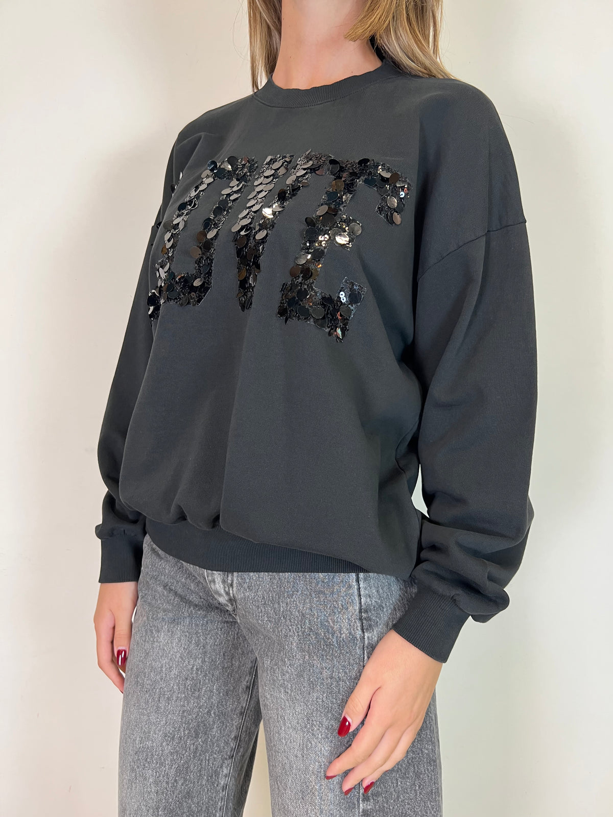 Felpa love paillettes - Vicolo