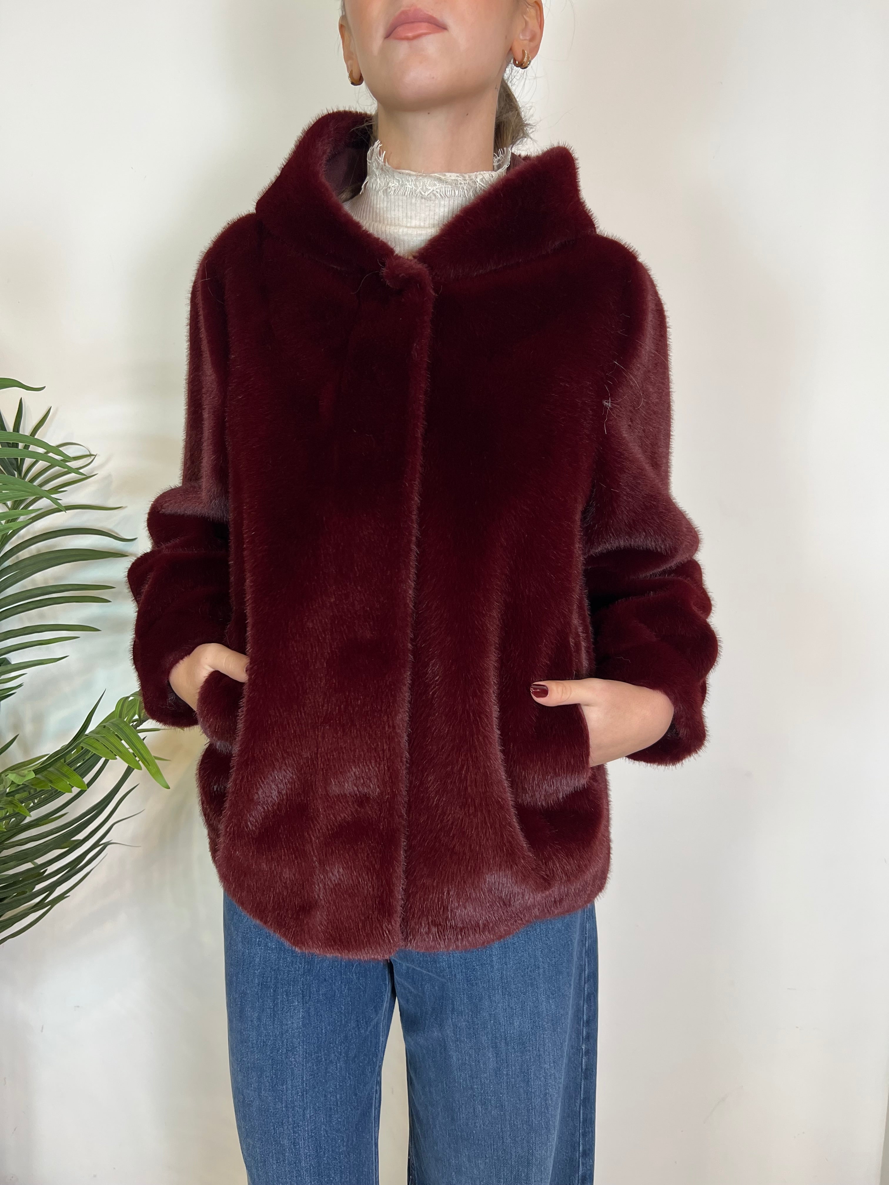 Ecopelliccia con cappuccio - Haveone