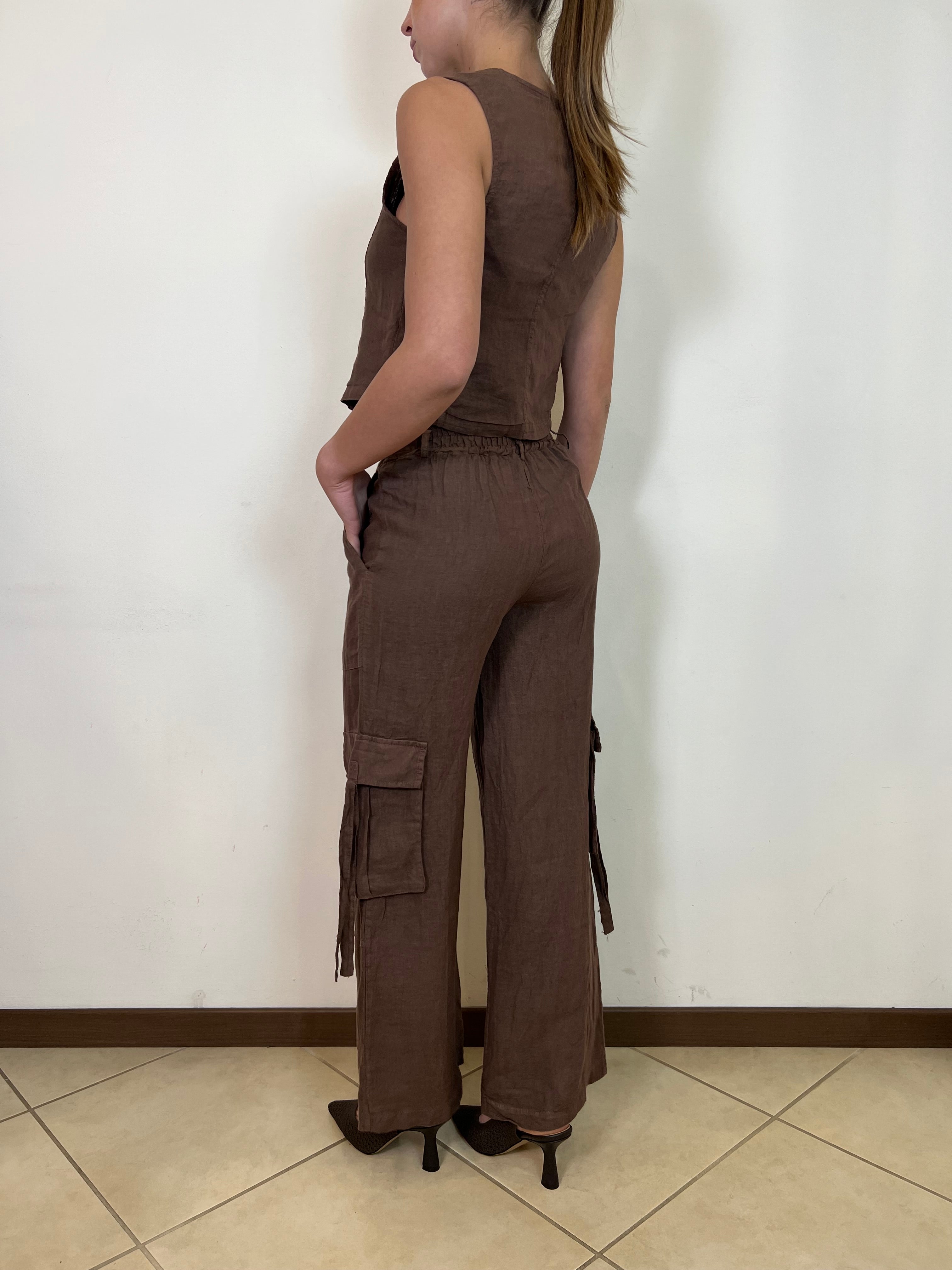 Gilet lino - Haveone