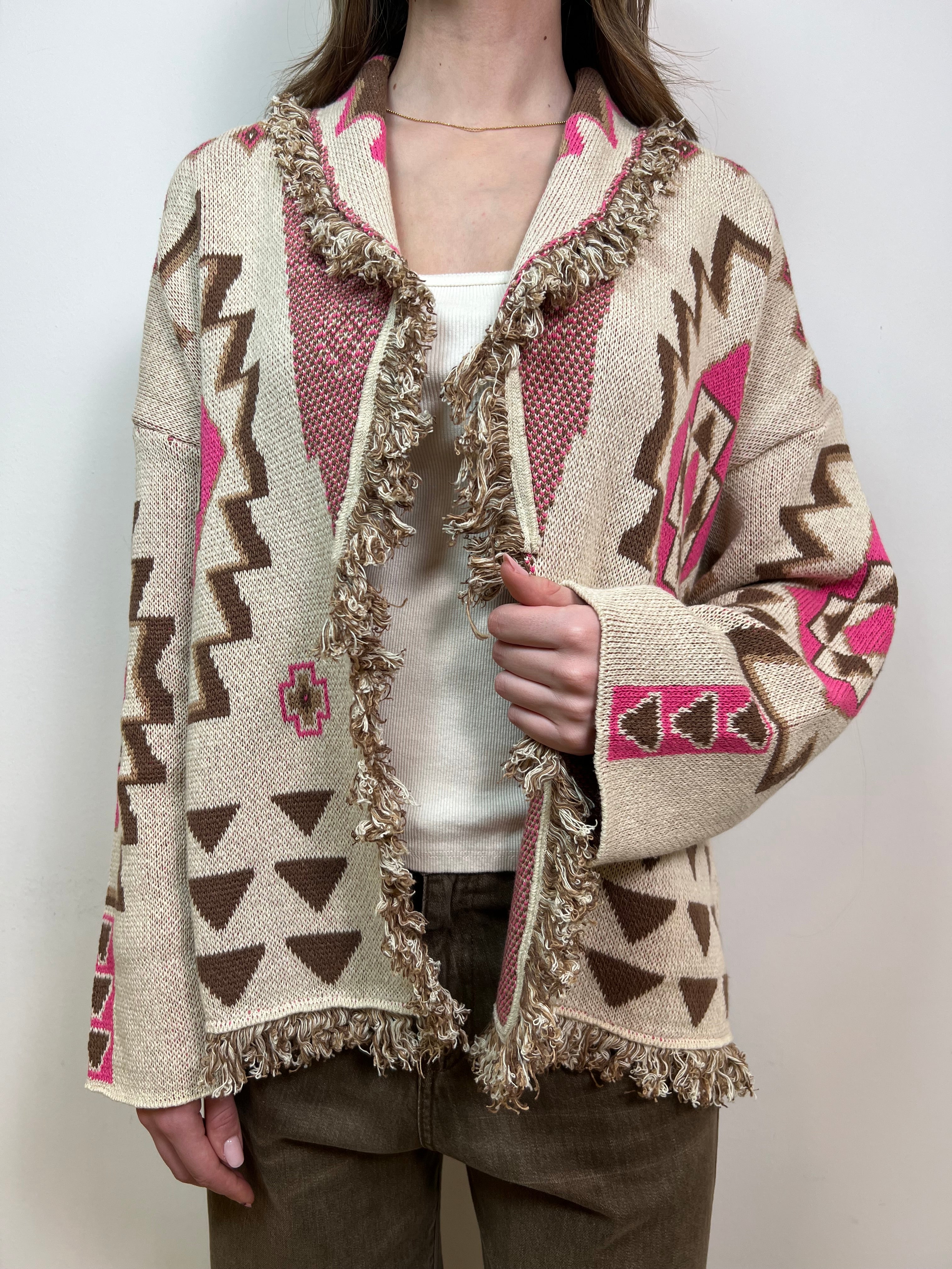Cardigan etnico - Tensione In