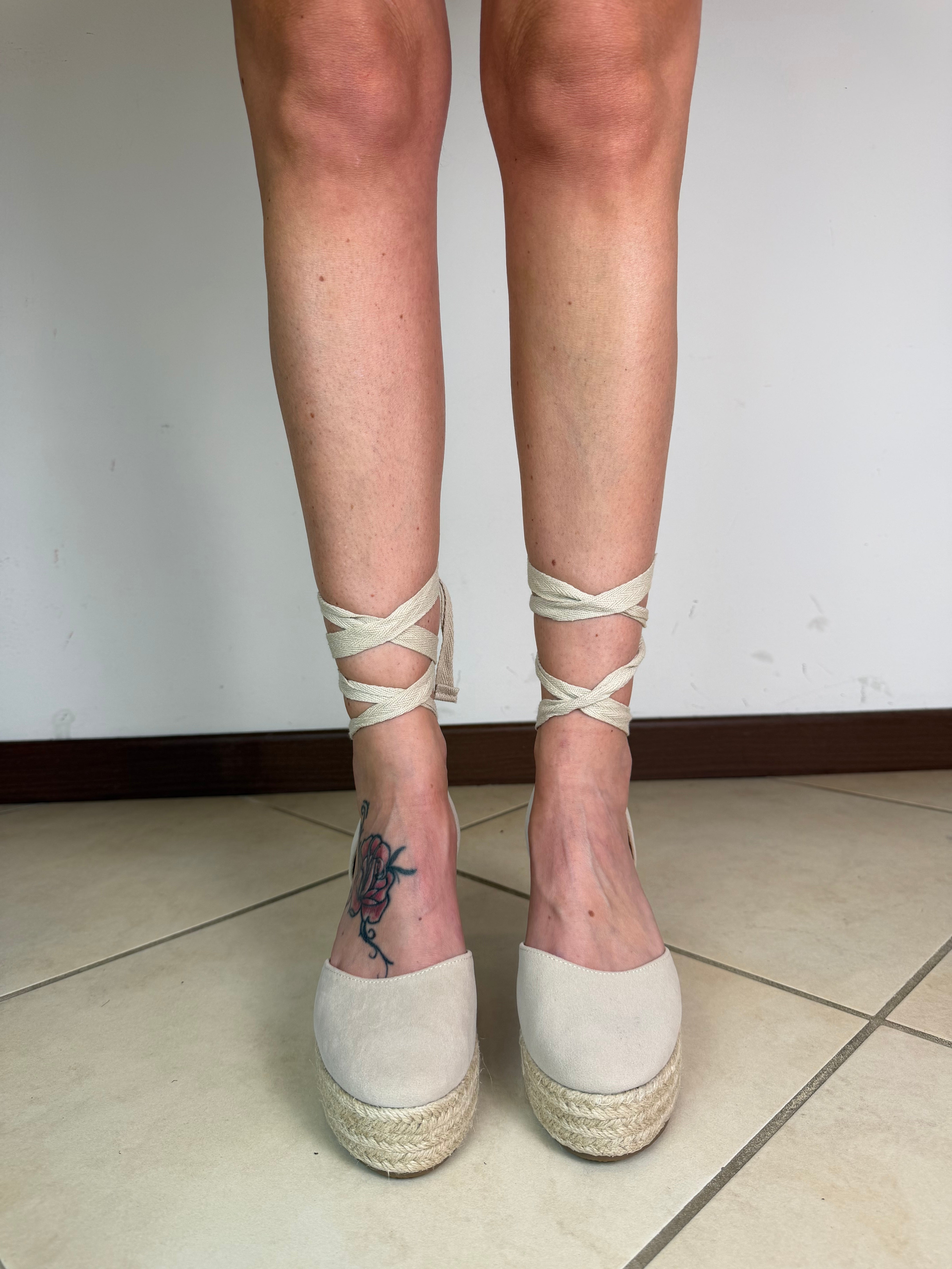 Espadrillas zeppa - Vivienne D