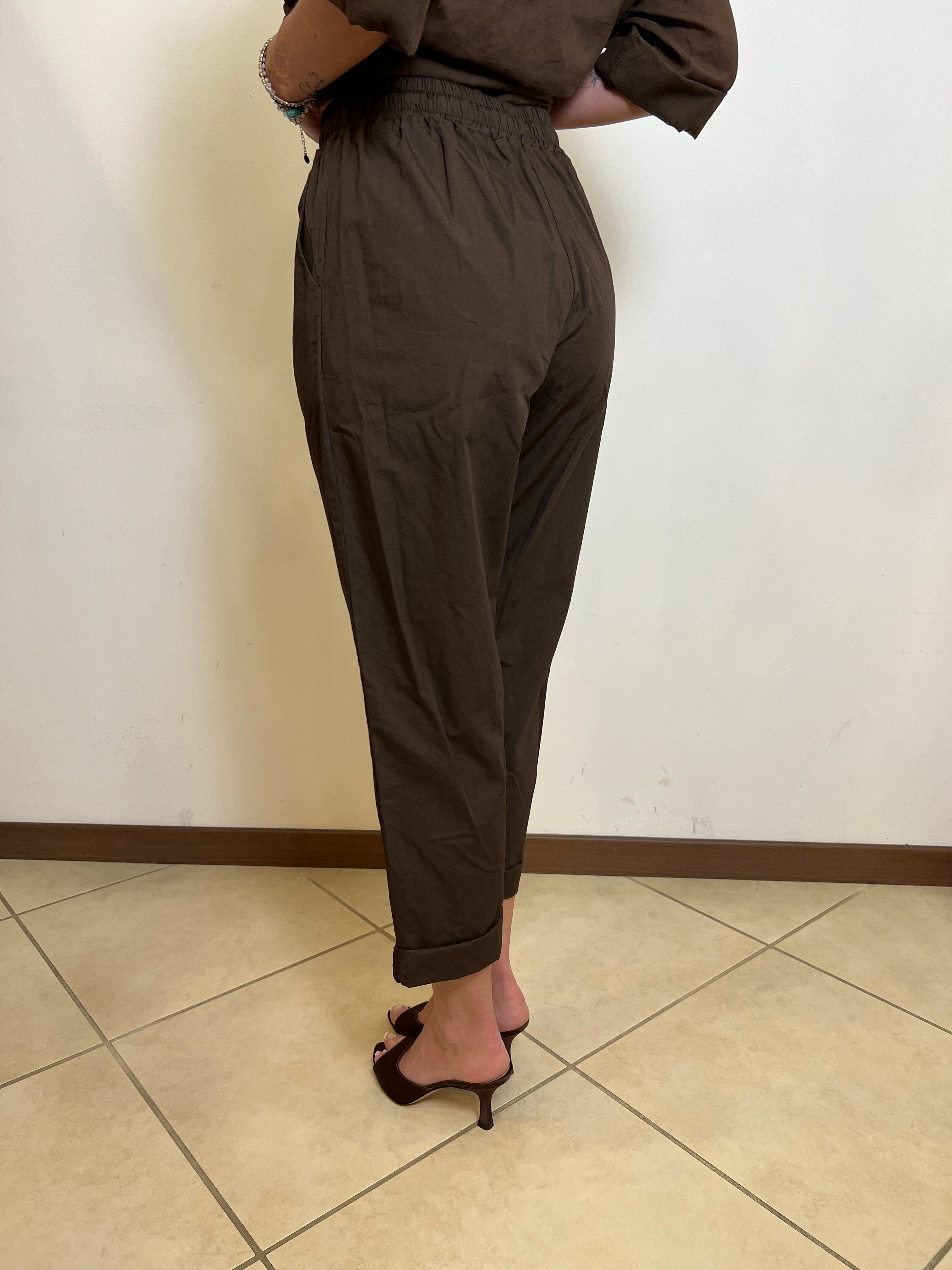 Pantalone cotone elastico - Haveone
