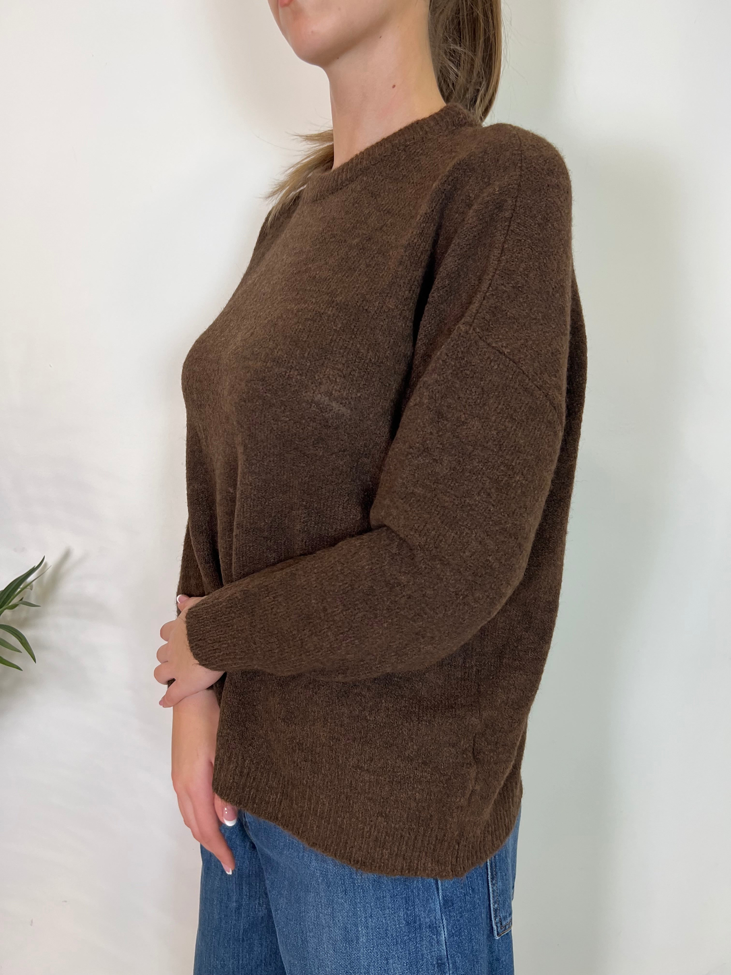 Maglia oblò pizzo dietro - Haveone