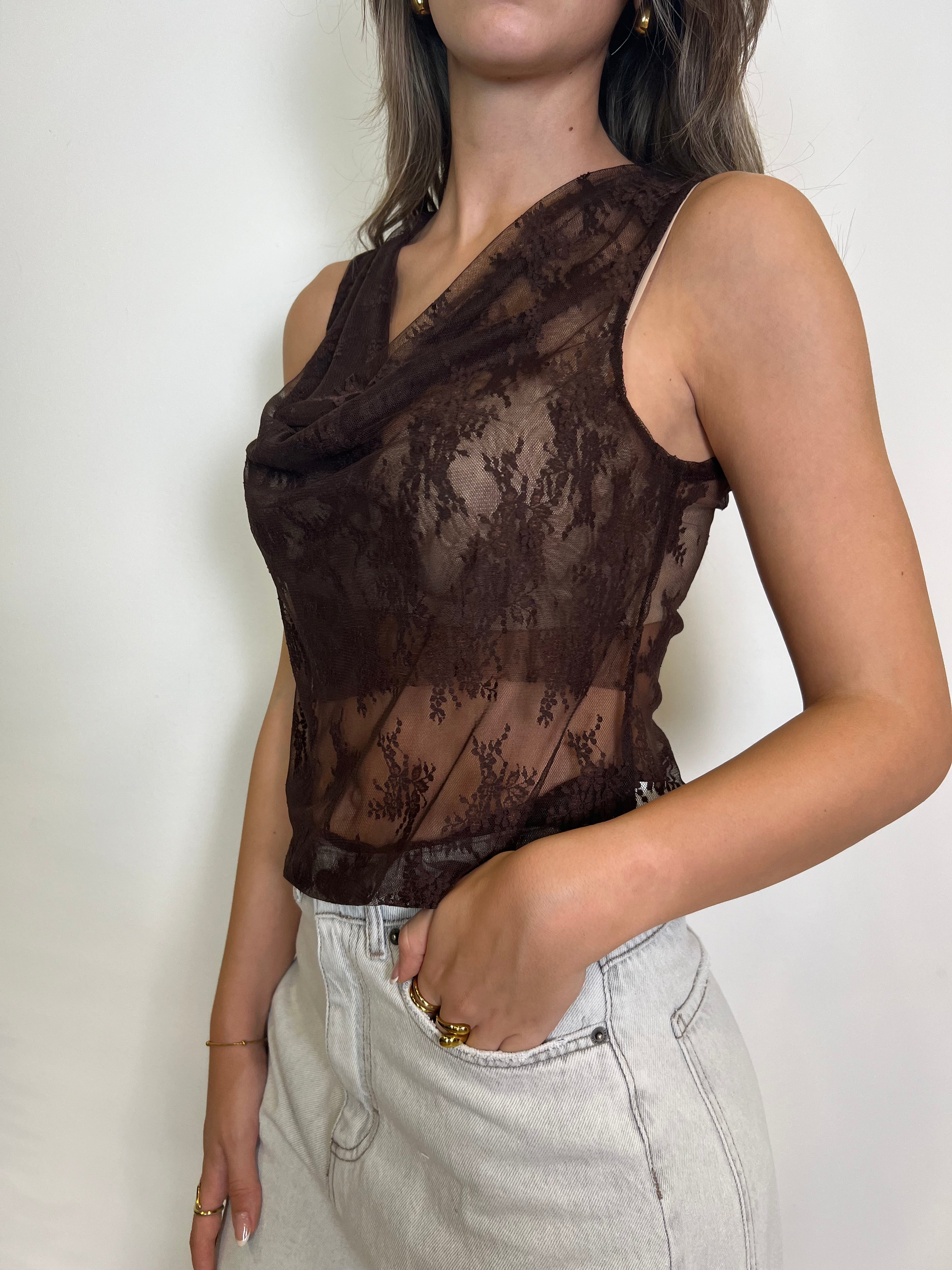 Top pizzo scollo gronda - Haveone