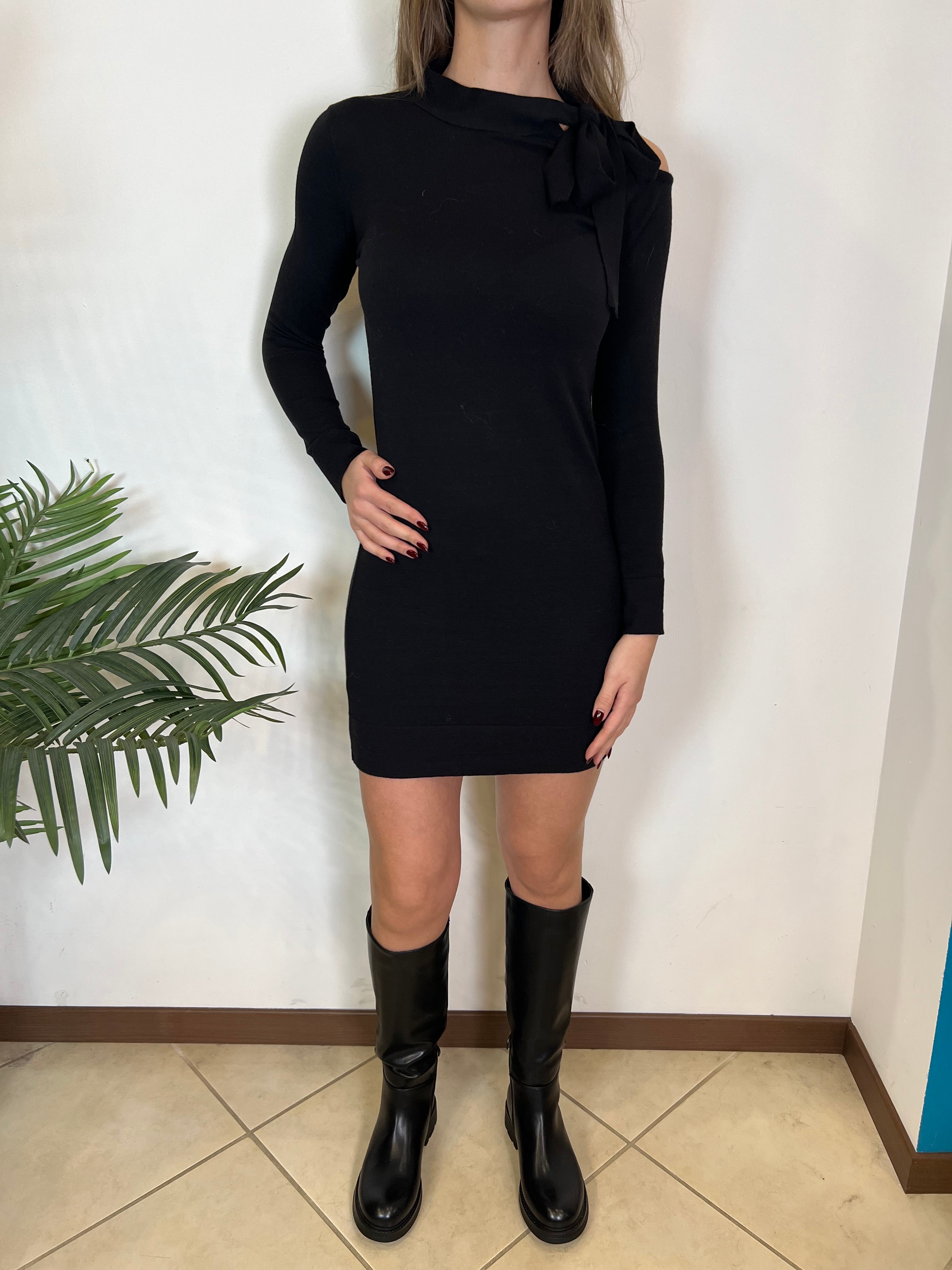 Abito cut out fiocco - Vicolo