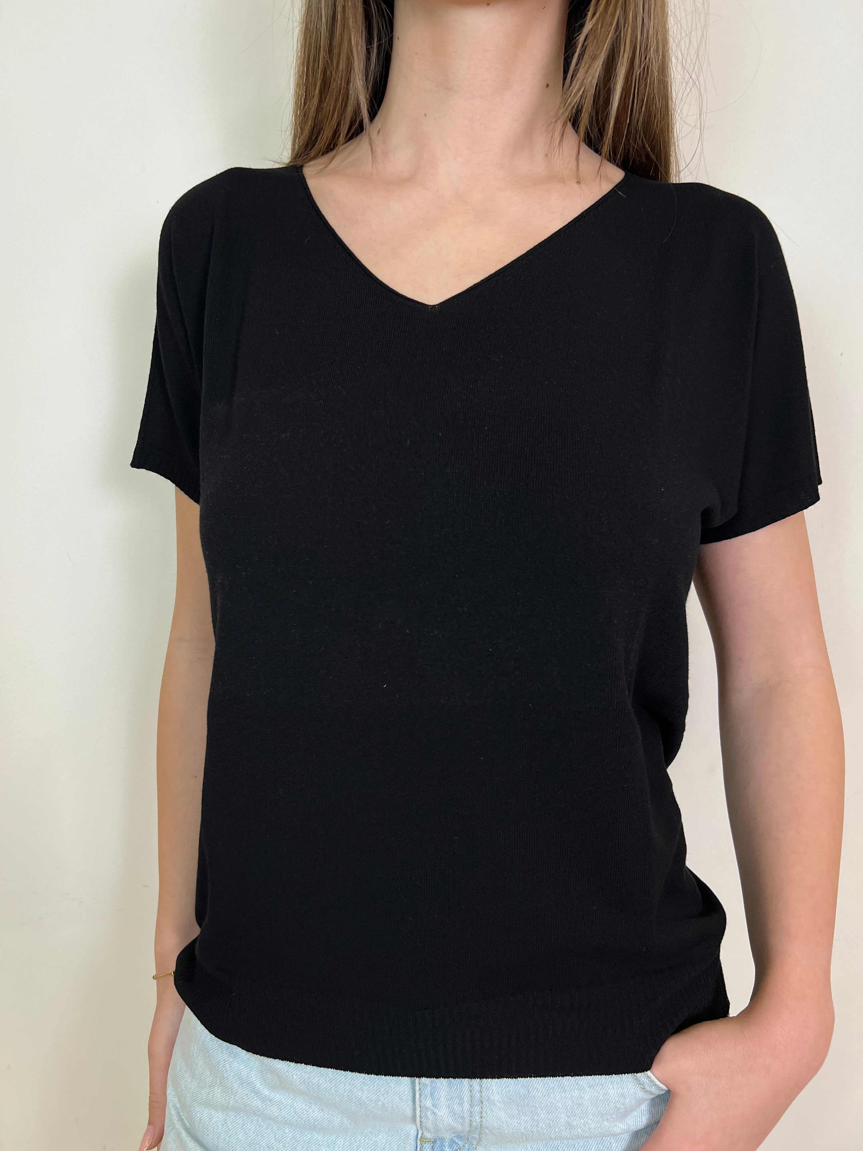 Maglia mezza manica scollo V - Kontatto