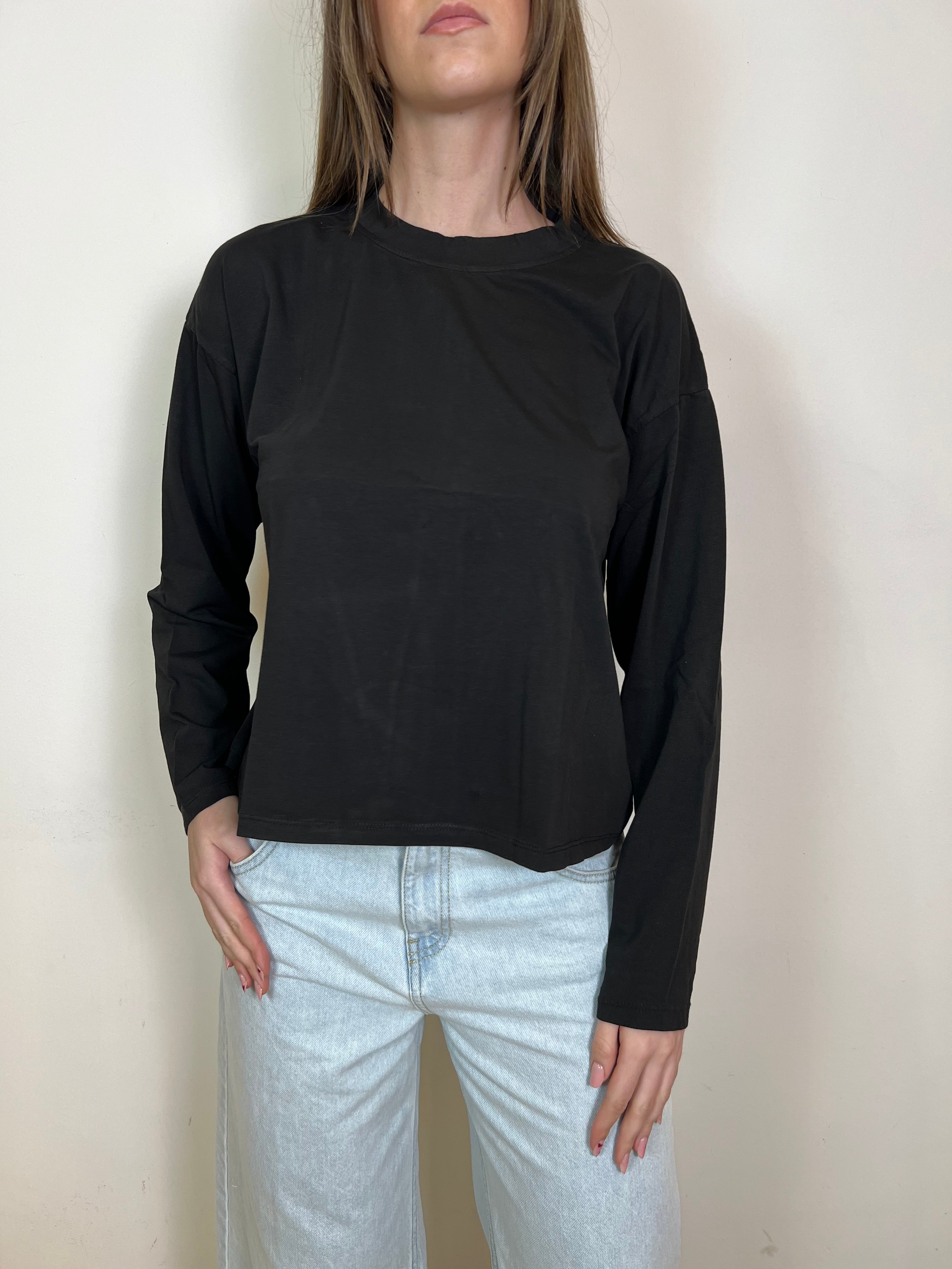 T-shirt scatola manica lunga - Haveone