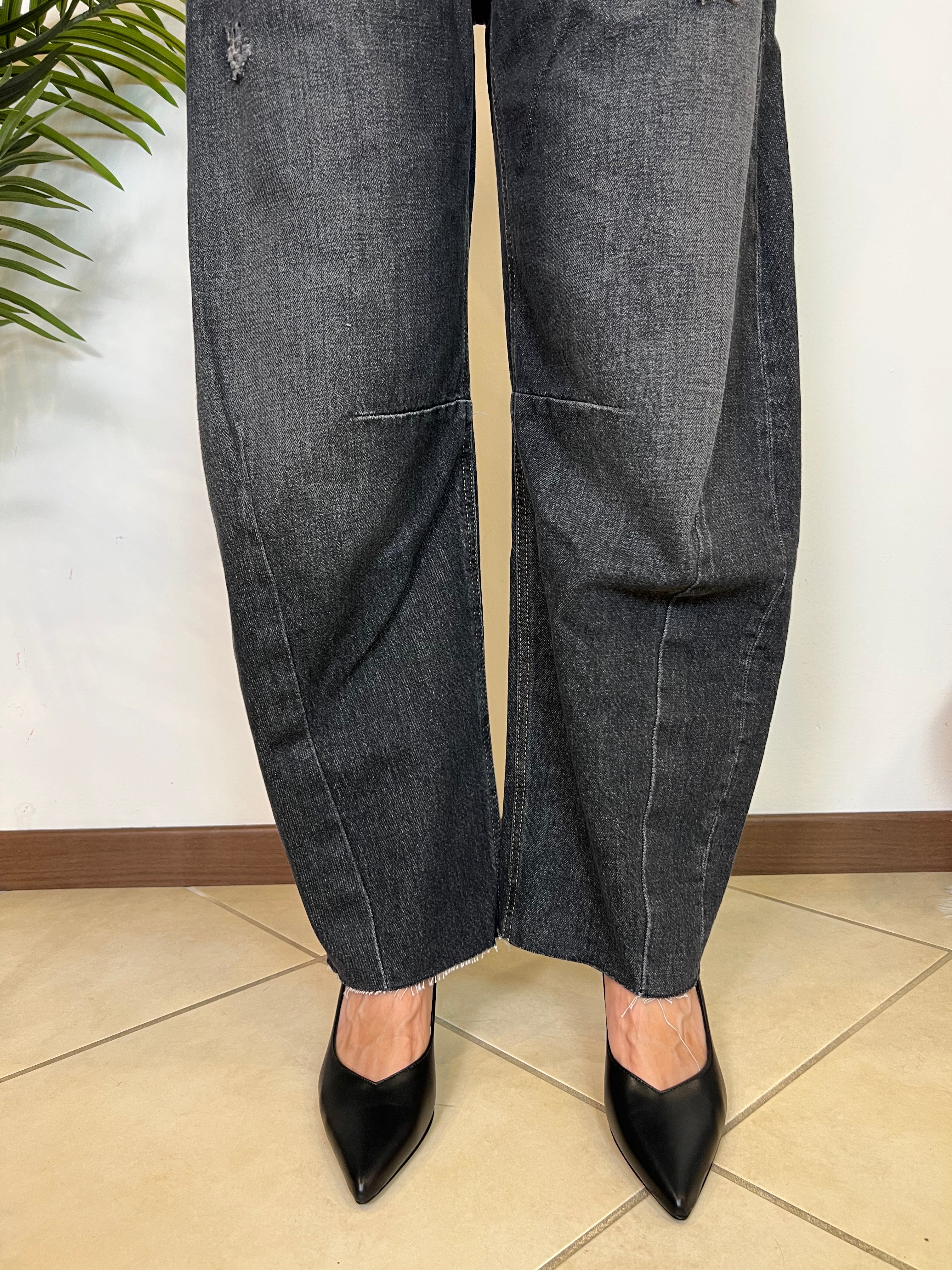 Jeans Barbara Nero - Haveone